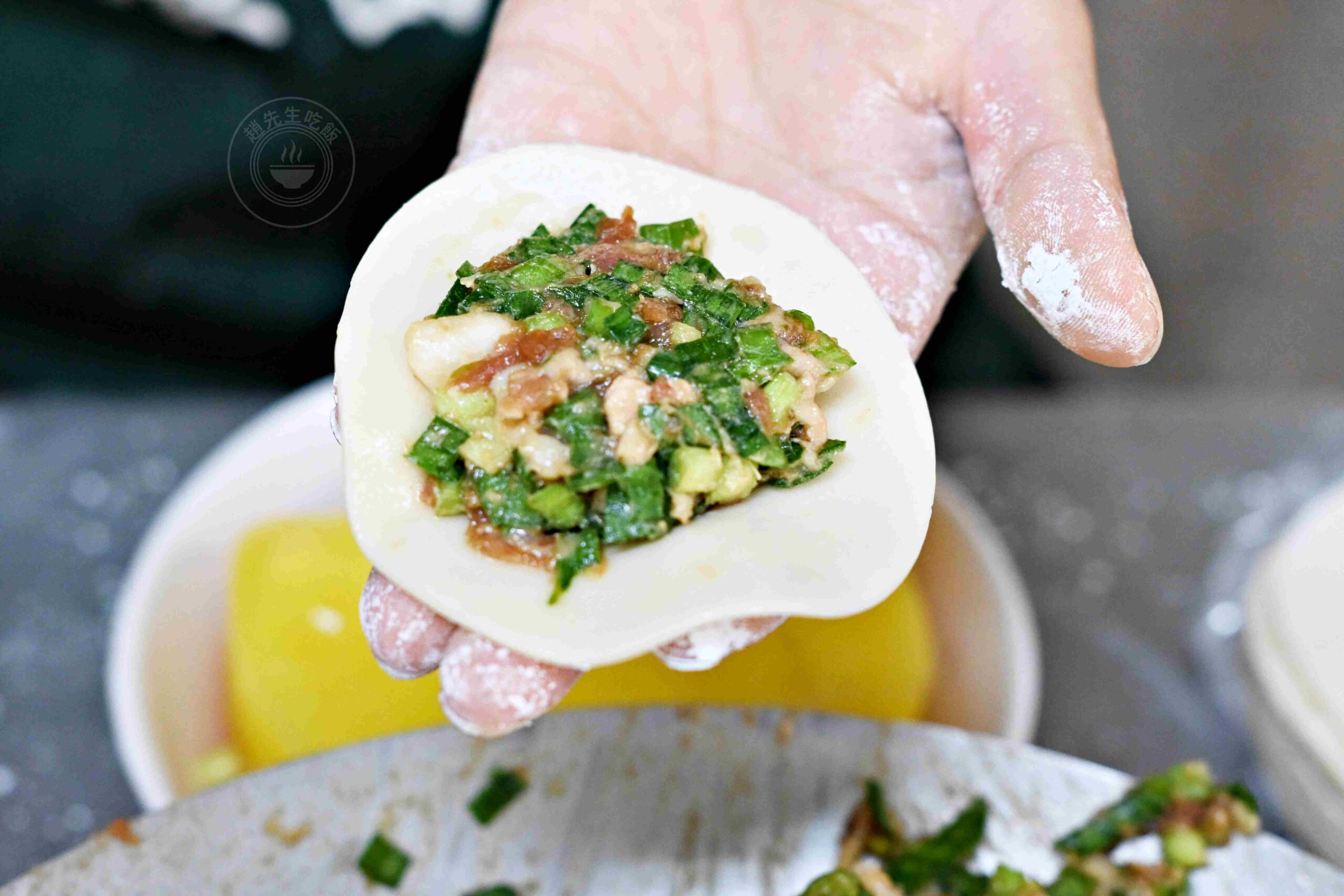 【新莊美食】川豫手工餃子河南燒餅，純手工現烤外酥內軟Ｑ推薦紫薯燒餅芝麻糖餅(菜單) @趙先生吃飯