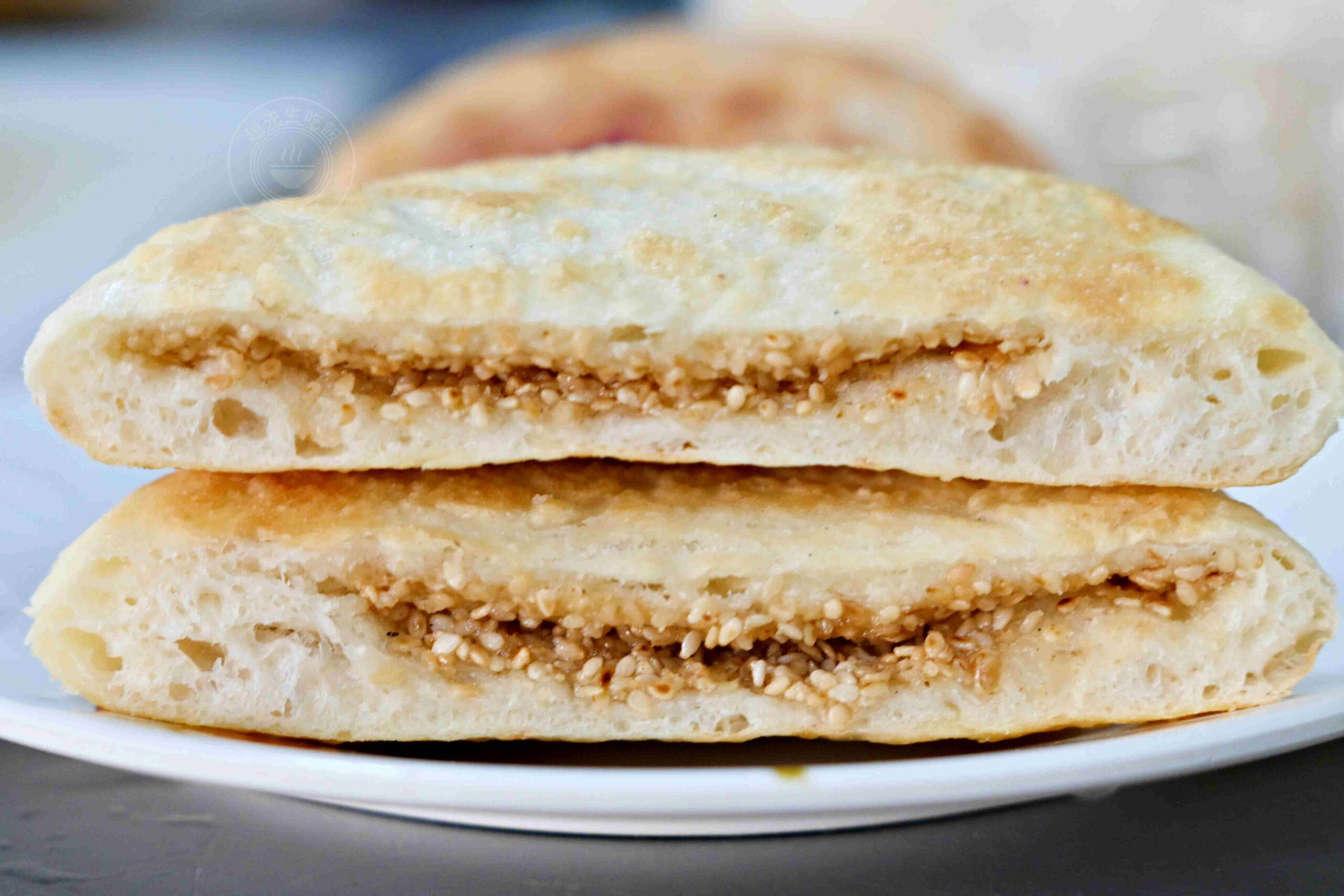 【新莊美食】川豫手工餃子河南燒餅，純手工現烤外酥內軟Ｑ推薦紫薯燒餅芝麻糖餅(菜單) @趙先生吃飯