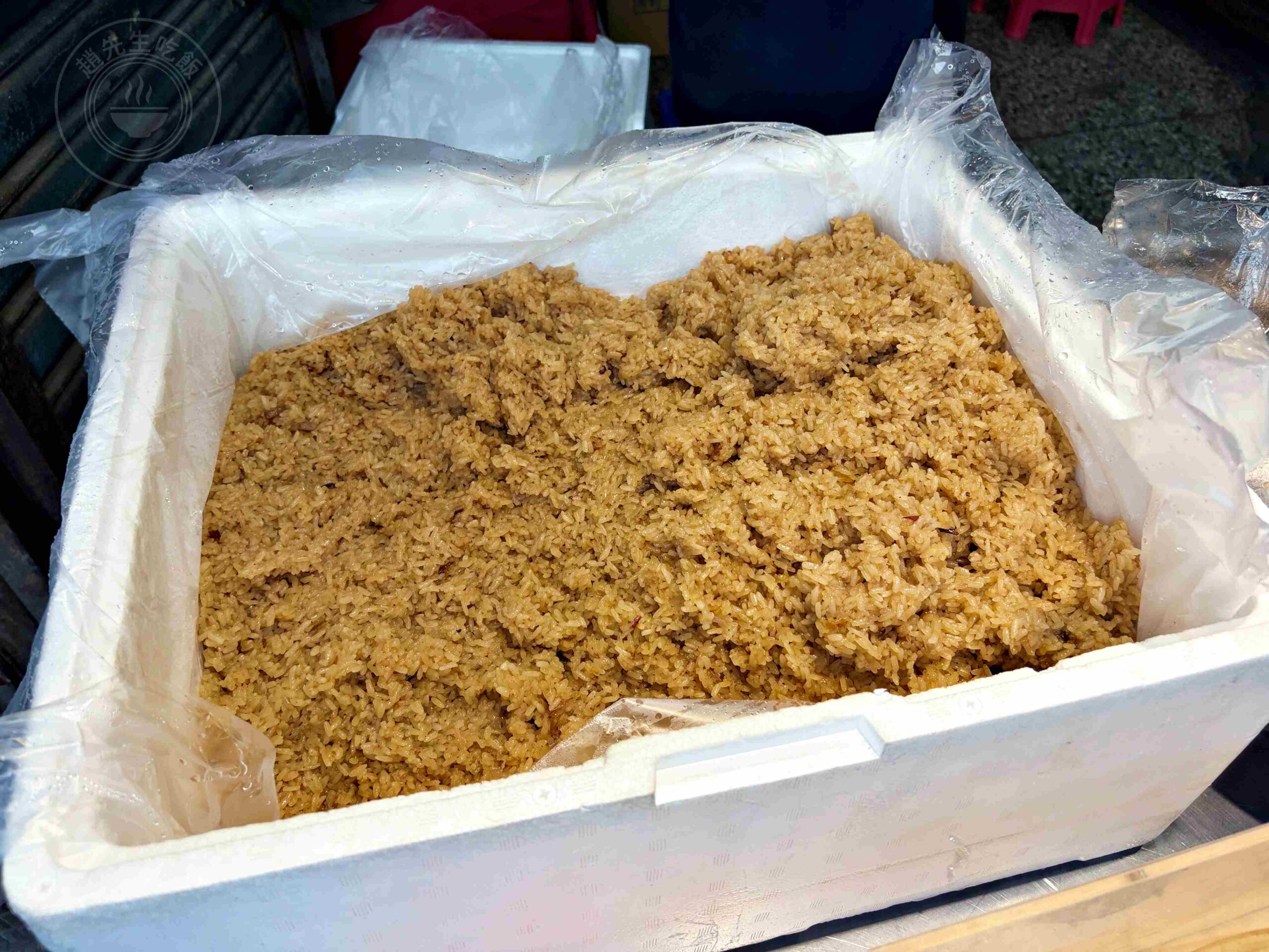 【新莊美食】月華油飯，四十年老攤，色香味俱全，油飯節第二名推薦(菜單) @趙先生吃飯