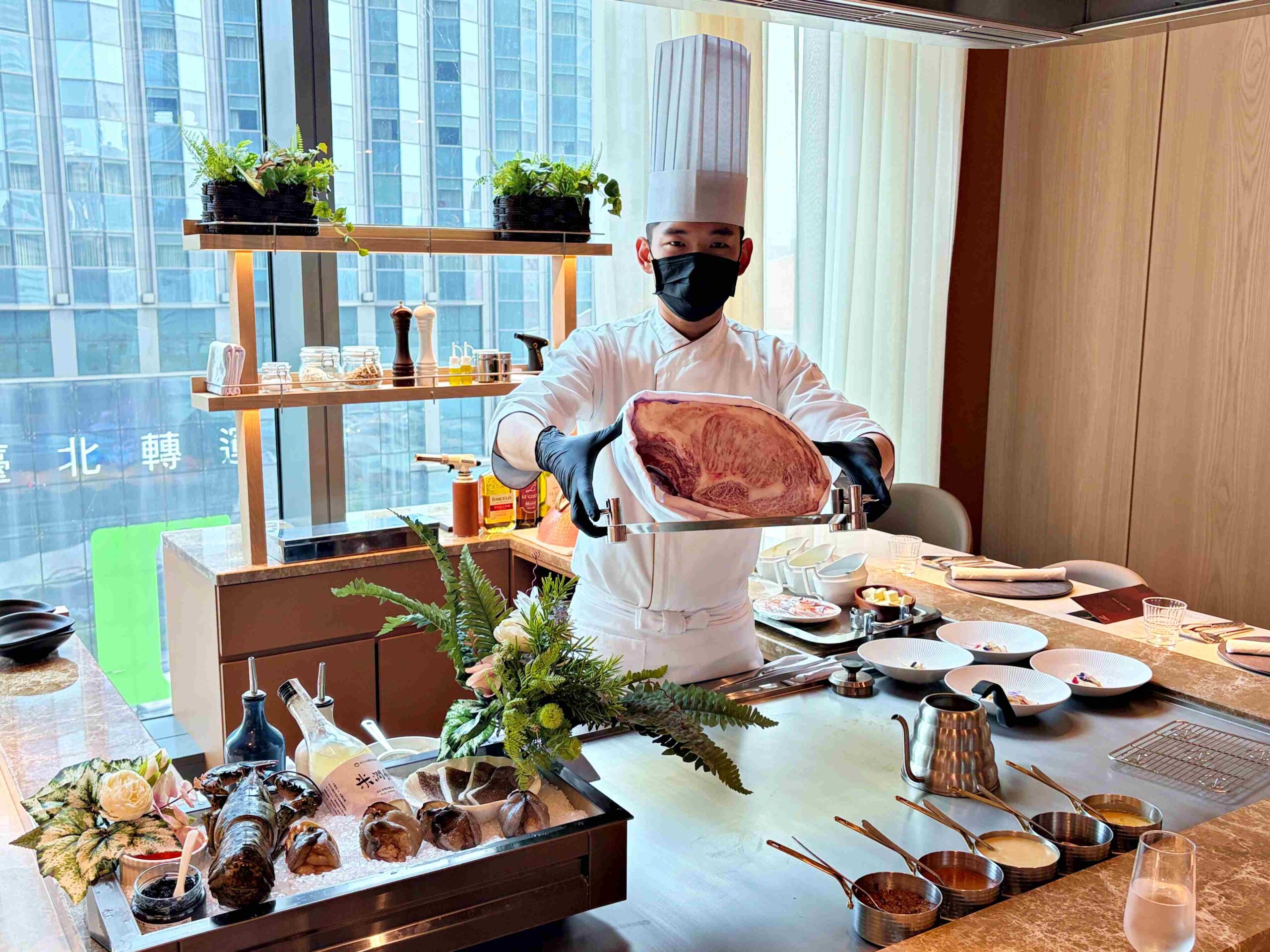 【台北車站美食】樂葵法式鐵板燒-承德店，龍蝦和牛10道菜CP值最高推薦(菜單) @趙先生吃飯