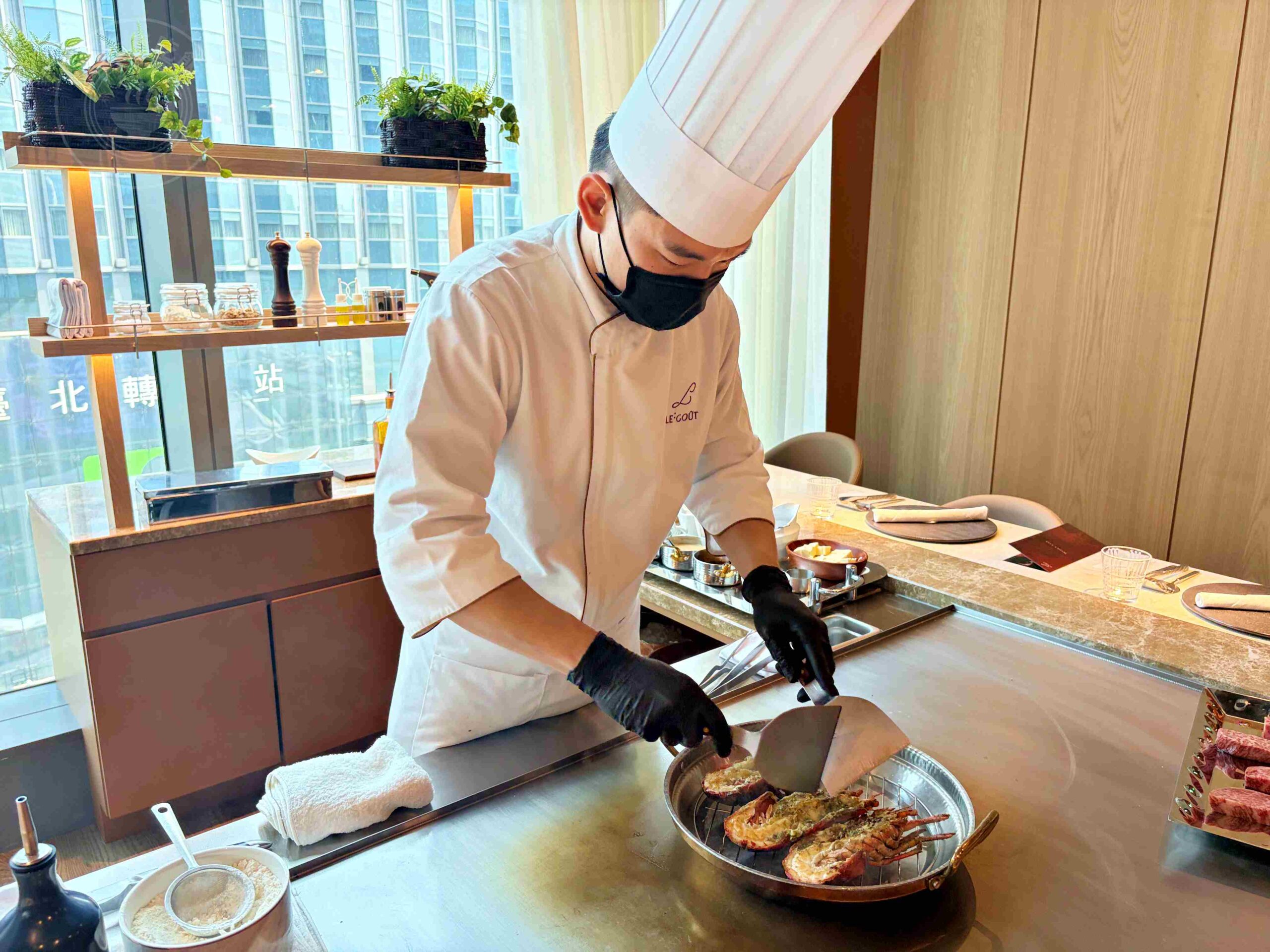 【台北車站美食】樂葵法式鐵板燒-承德店，龍蝦和牛10道菜CP值最高推薦(菜單) @趙先生吃飯