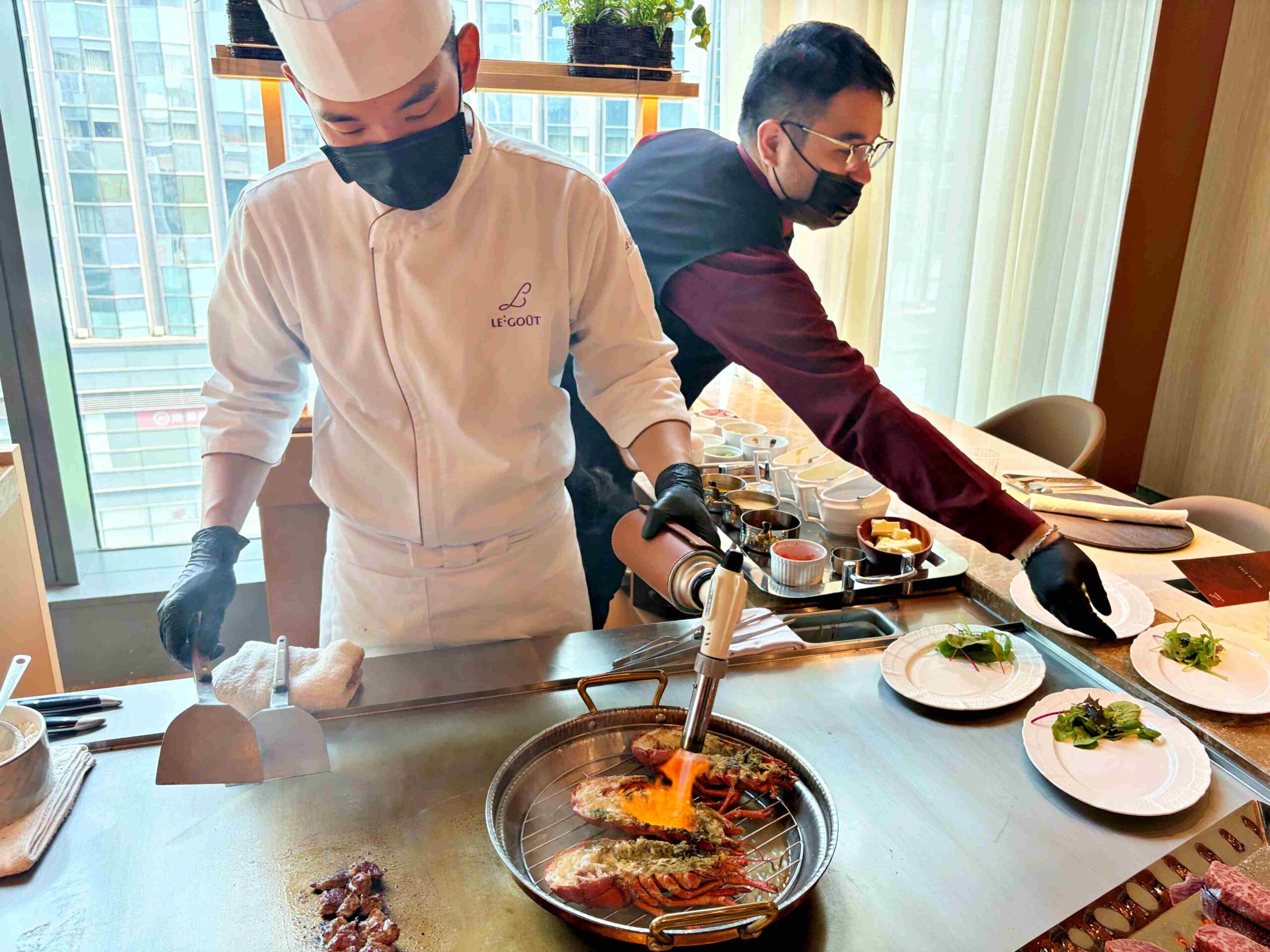 【台北車站美食】樂葵法式鐵板燒-承德店，龍蝦和牛10道菜CP值最高推薦(菜單) @趙先生吃飯