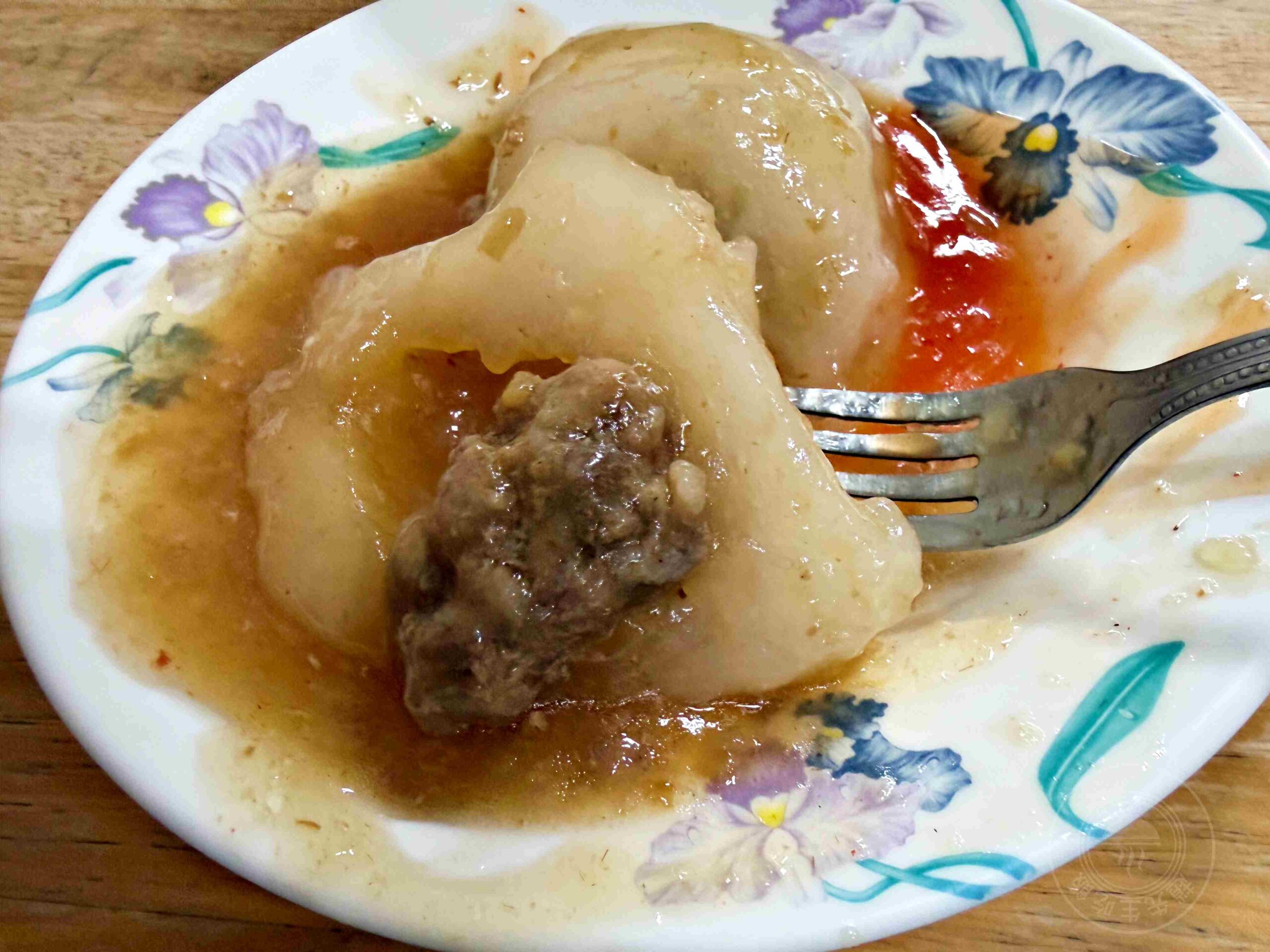 【三重美食】津味肉圓，兩大顆40元瘦肉內餡高CP值佛心小吃，綜合四神湯也強推薦(菜單) @趙先生吃飯