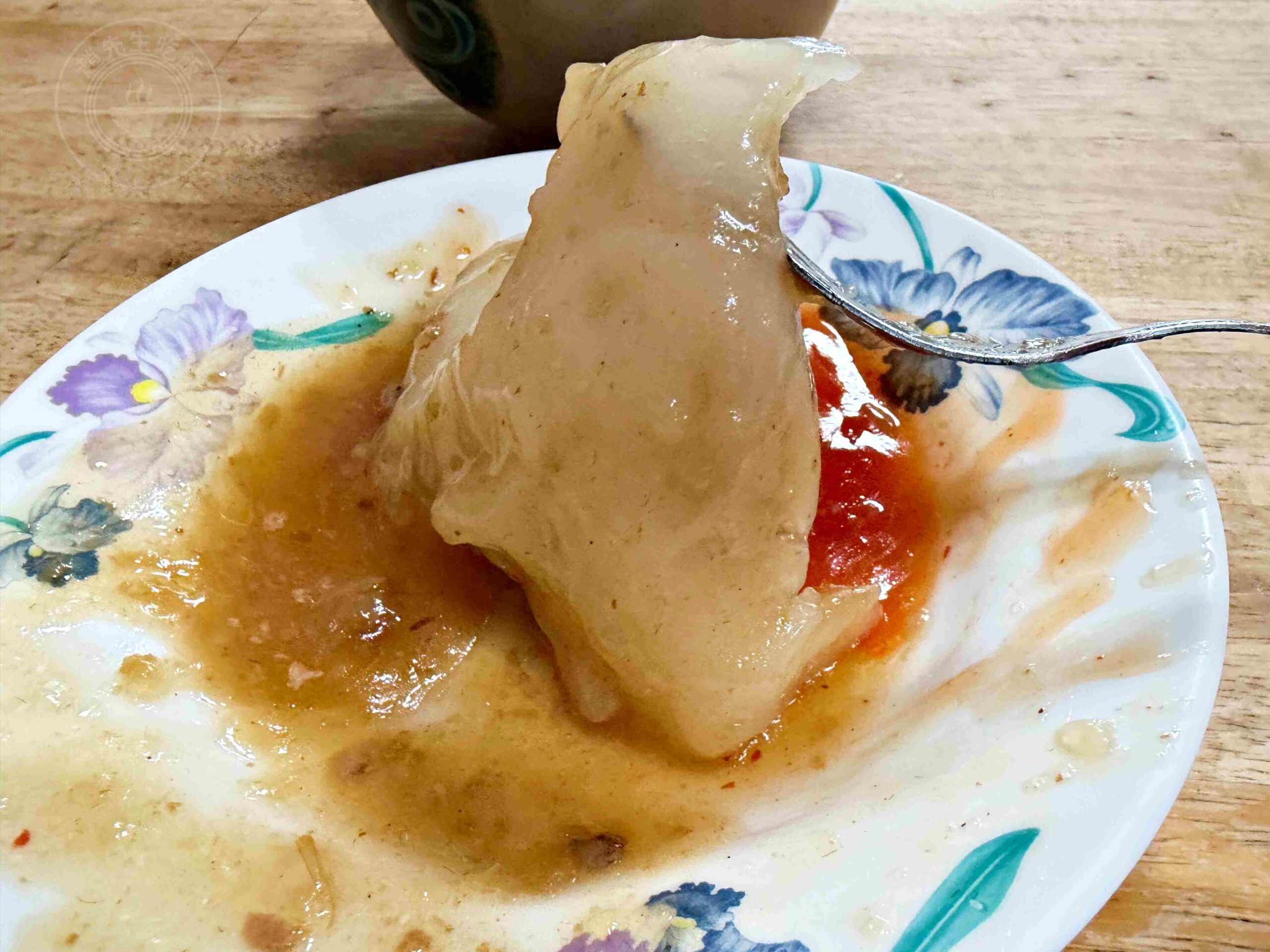 【三重美食】津味肉圓，兩大顆40元瘦肉內餡高CP值佛心小吃，綜合四神湯也強推薦(菜單) @趙先生吃飯