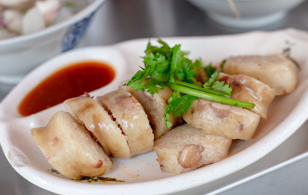 【雙連美食】雙連文記花枝羹，40年老字號清甜蘿蔔白羹配超大塊花枝推薦(菜單) @趙先生吃飯