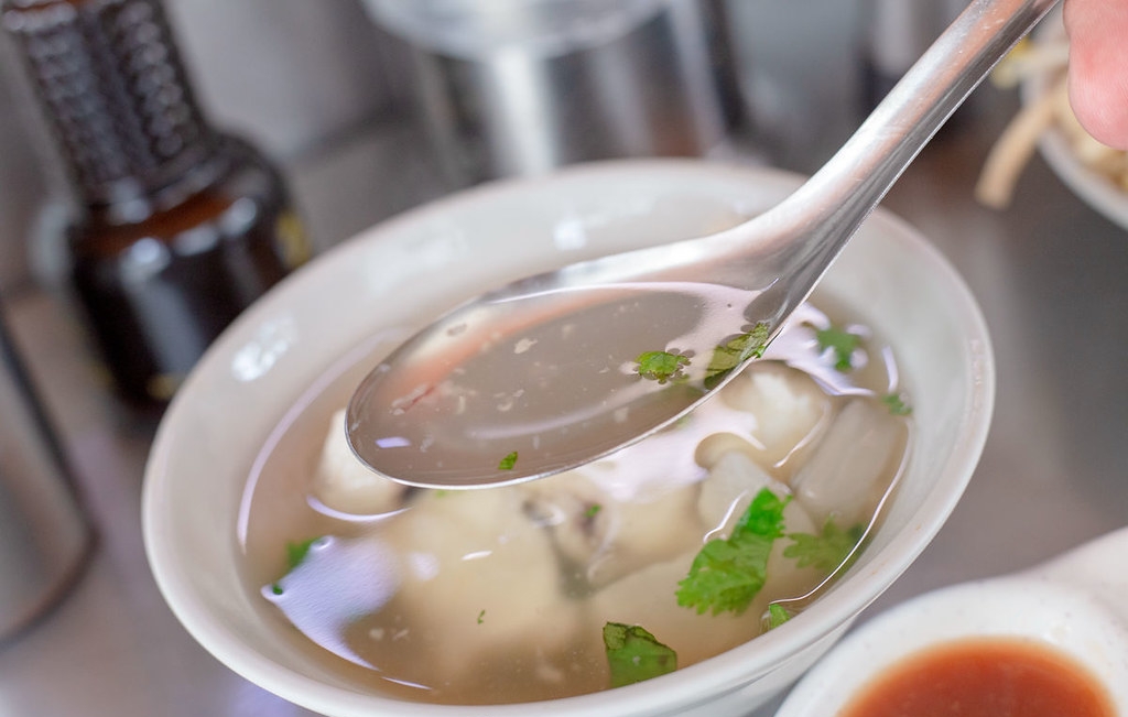 【雙連美食】雙連文記花枝羹，40年老字號清甜蘿蔔白羹配超大塊花枝推薦(菜單) @趙先生吃飯