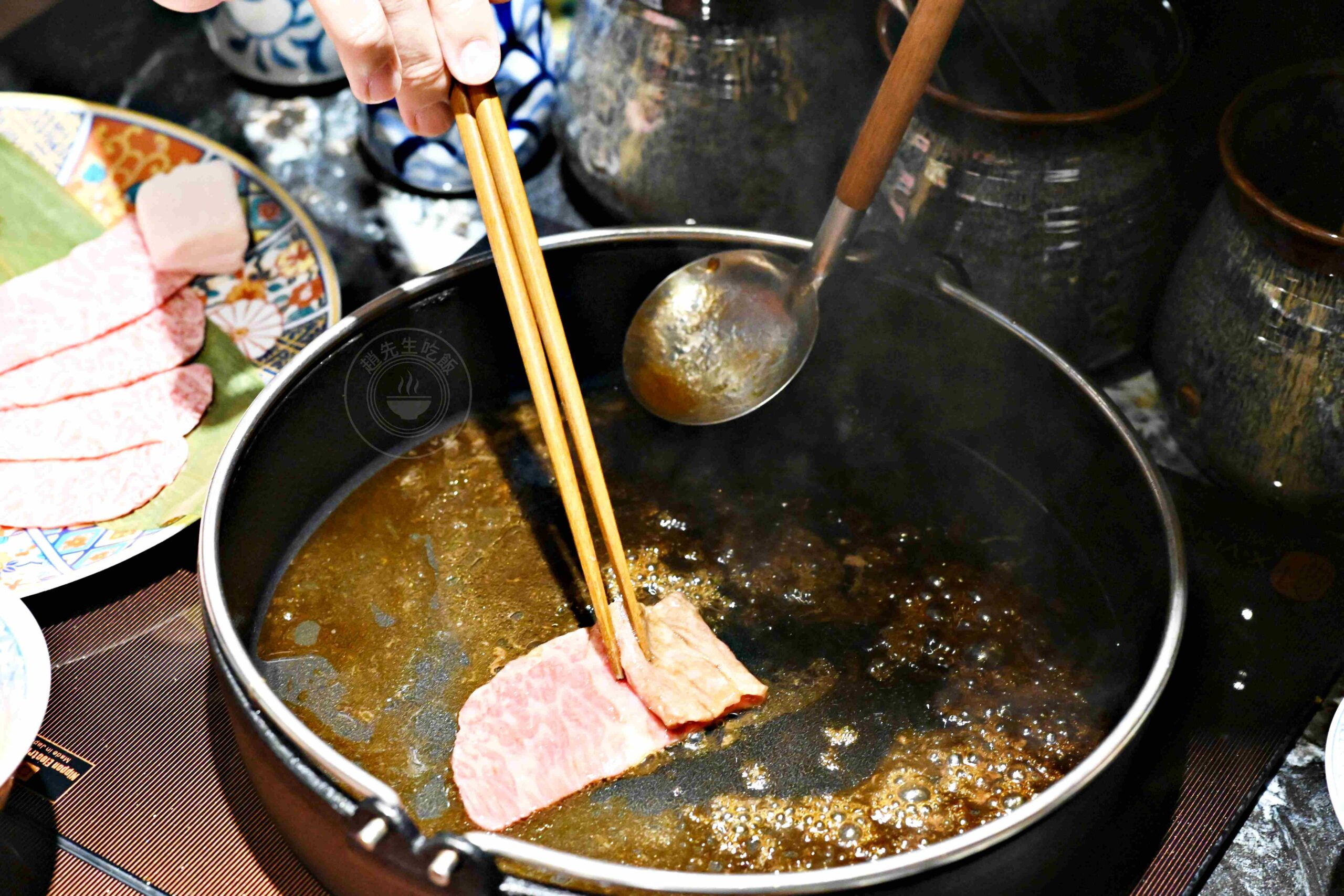 【大安美食】祇園．禪院壽喜燒專門店，京都職人監製正統關西風味預約制包廂推薦，郭董郭台銘私房餐廳(菜單) @趙先生吃飯