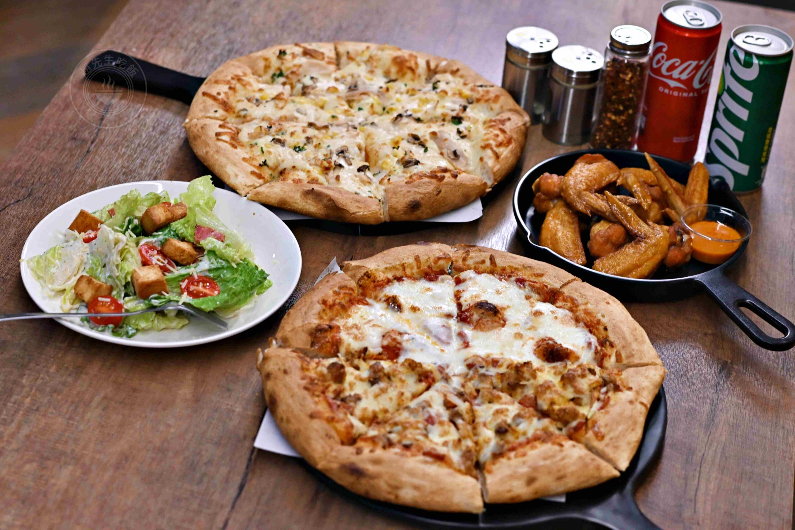 【信義區美食】三隻猴子美食廚房，紐西蘭老闆娘日賣百個的，手工現烤披薩推薦(菜單) @趙先生吃飯