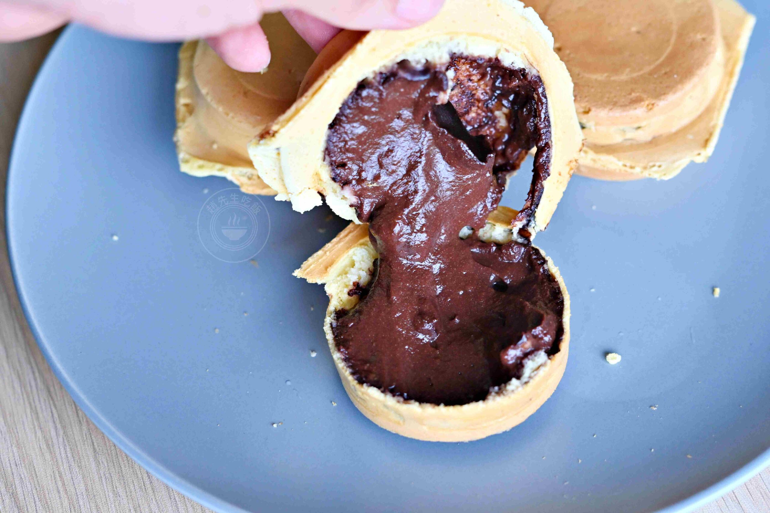 【板橋美食】點點小食光紅豆餅，搬家後依然爆紅，在地人默默排隊的巷弄爆漿車輪餅(菜單) @趙先生吃飯