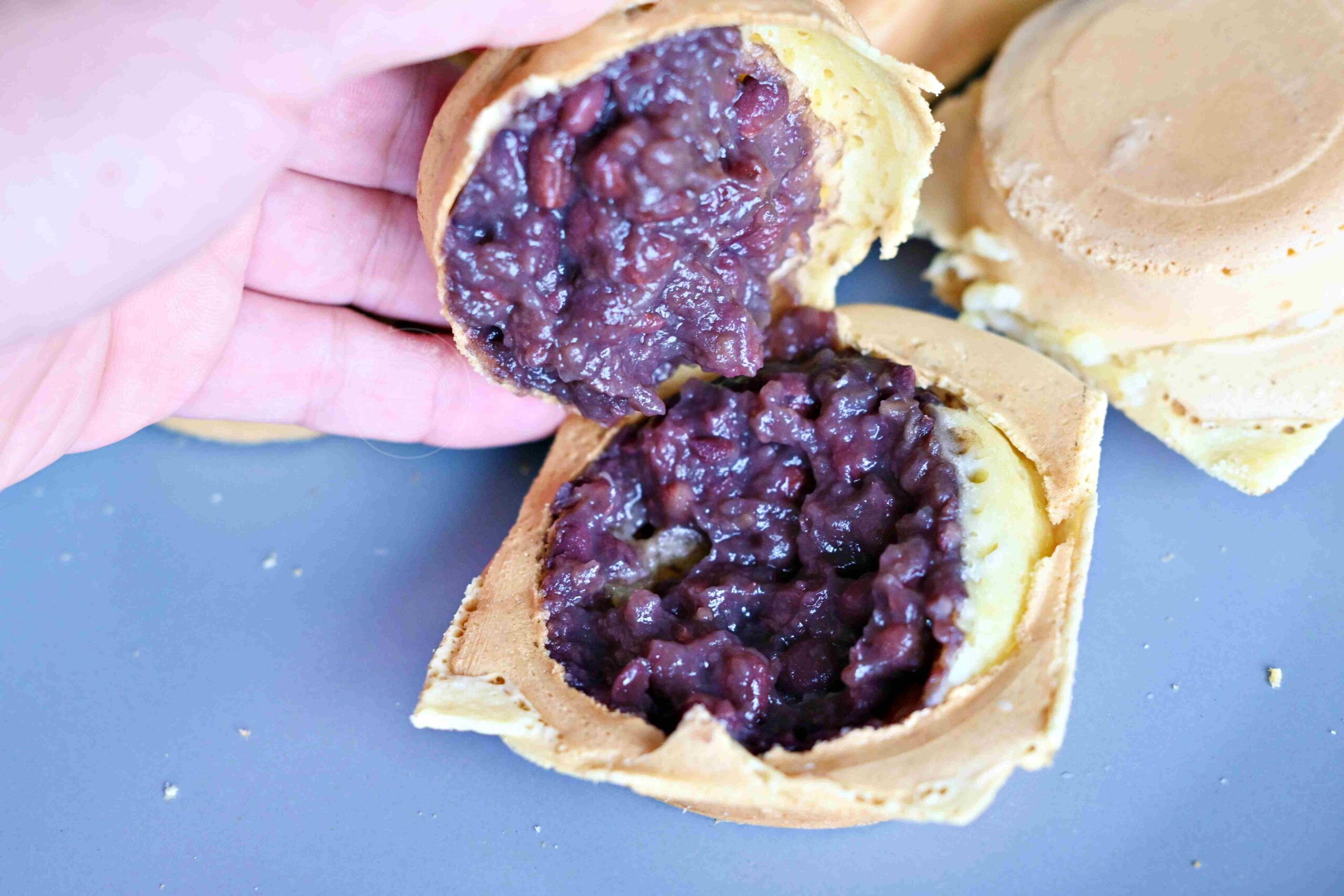 【板橋美食】點點小食光紅豆餅，搬家後依然爆紅，在地人默默排隊的巷弄爆漿車輪餅(菜單) @趙先生吃飯