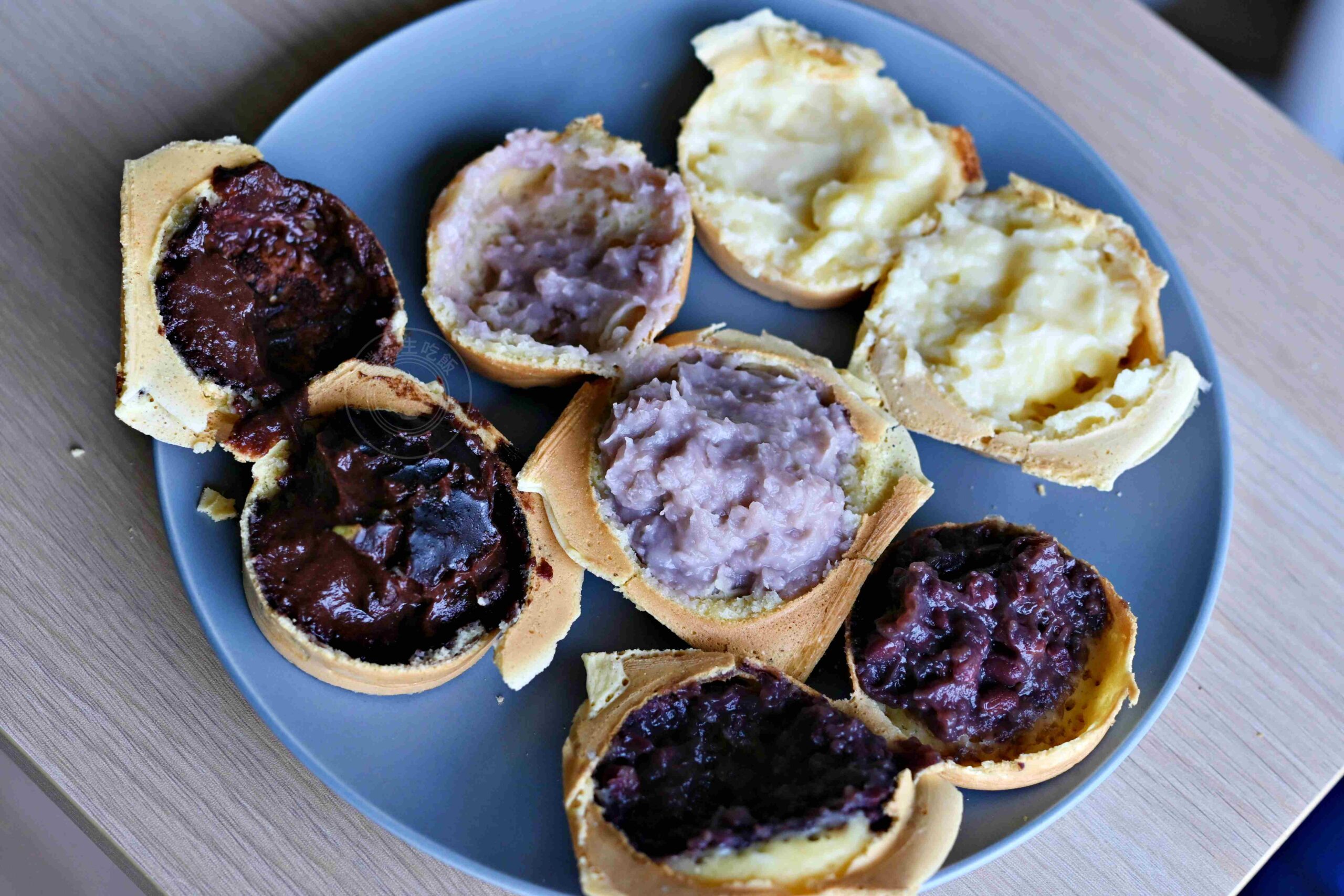 【板橋美食】點點小食光紅豆餅，搬家後依然爆紅，在地人默默排隊的巷弄爆漿車輪餅(菜單) @趙先生吃飯