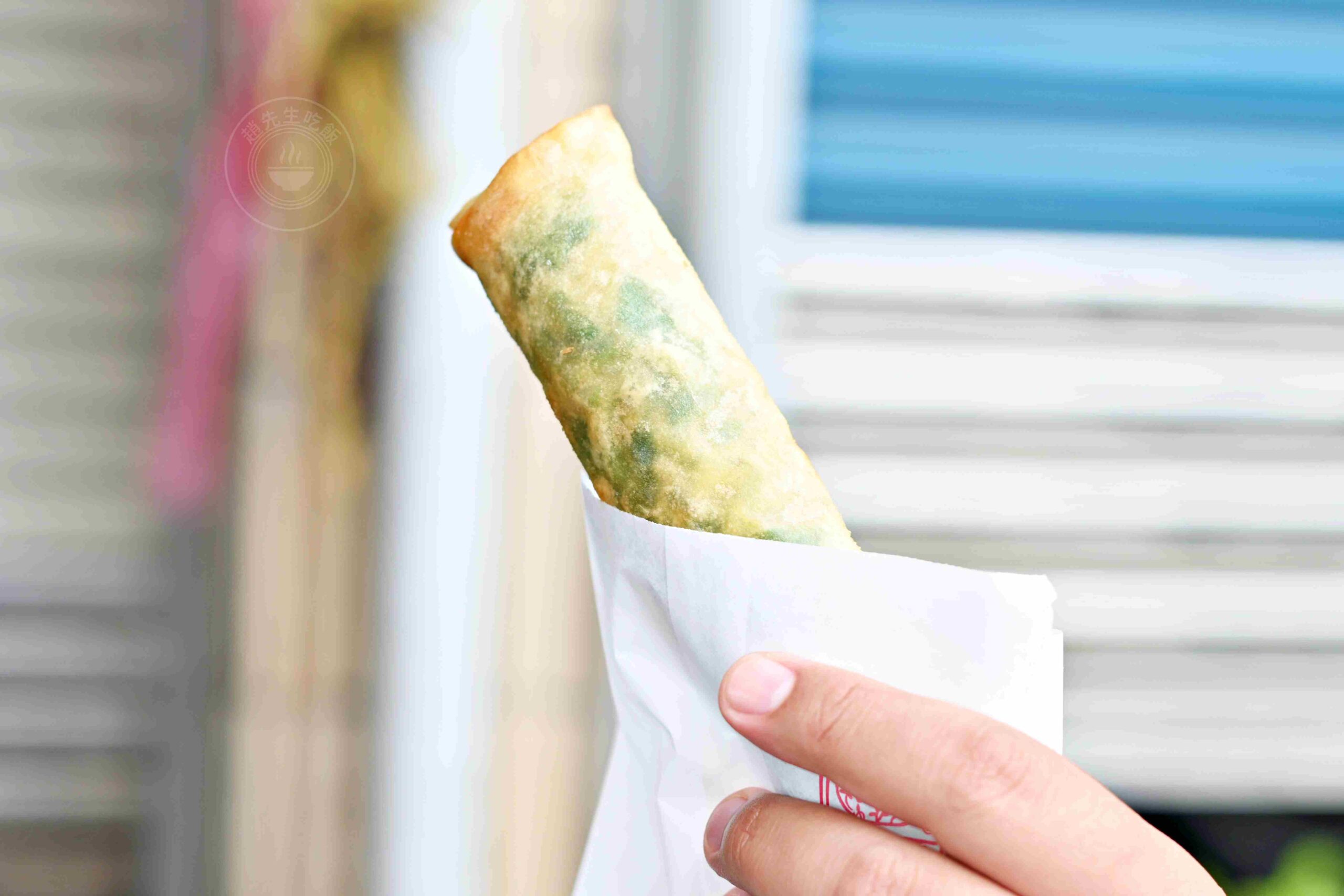 【宜蘭美食】春捲伯，晚來買不到的銅板小吃春捲爆韭菜、炸蝦餅爆好吃推薦(菜單) @趙先生吃飯