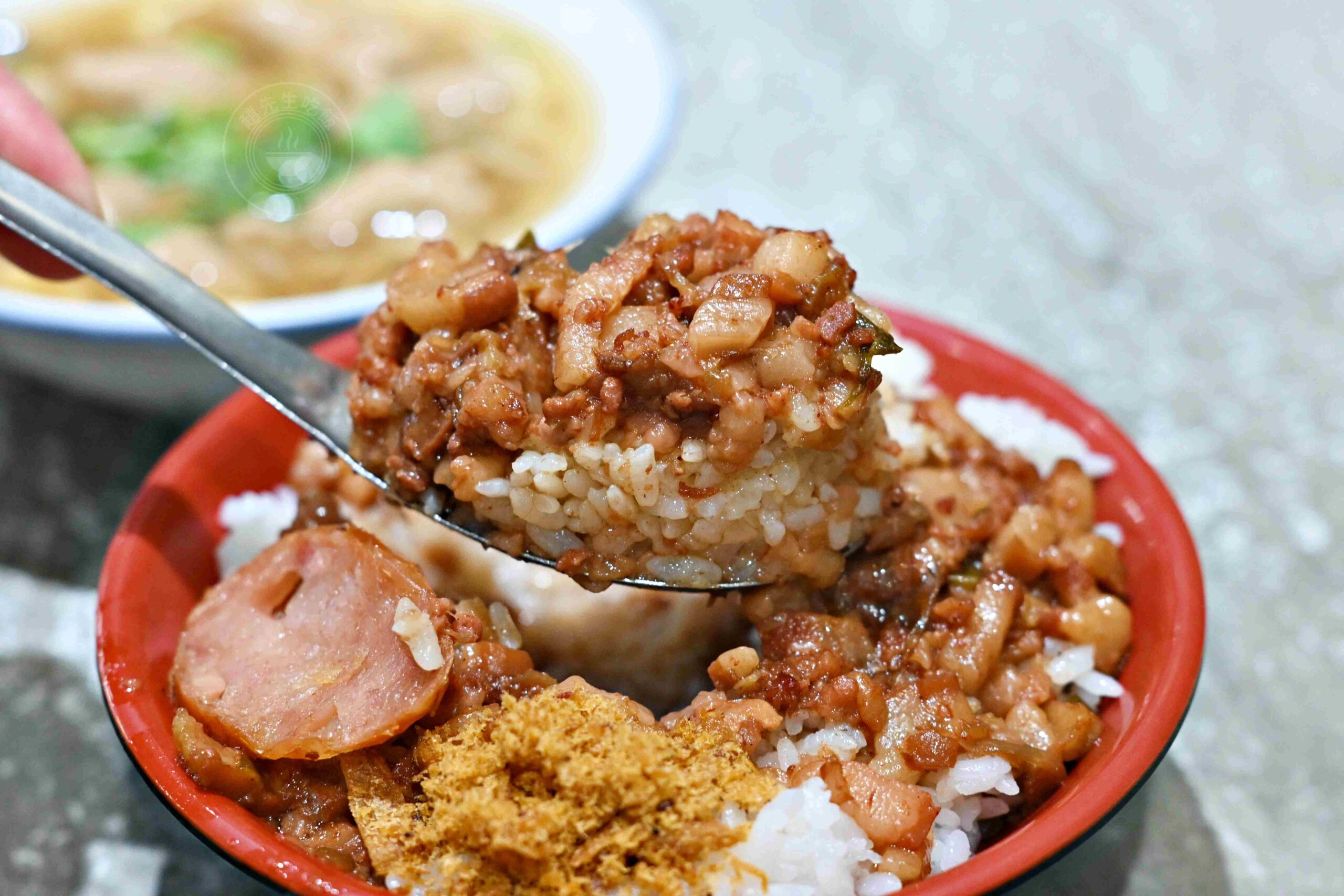 【中和美食】大胖肉羹莒光店，肉羹湯喝到飽40多年小吃，炒麵和滷肉飯也厲害推薦(菜單) @趙先生吃飯