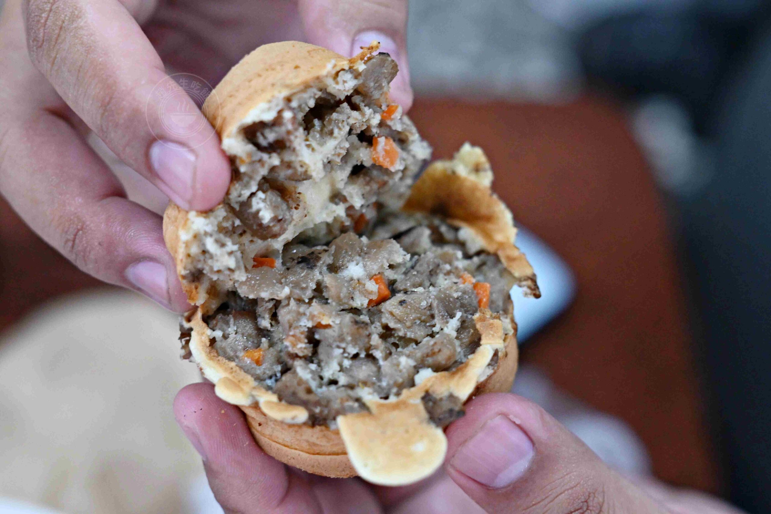 【林口美食】銅心圓紅豆餅，老占元拉麵大王，旁邊只要10元紅豆餅推薦(菜單) @趙先生吃飯