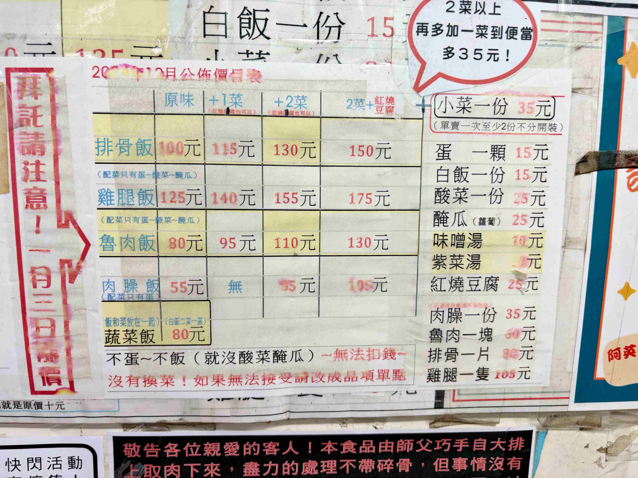 【鹽埕區美食】阿英排骨飯，米其林必比登推薦古早味60年老店，排骨飯味噌湯必點推薦(菜單) @趙先生吃飯