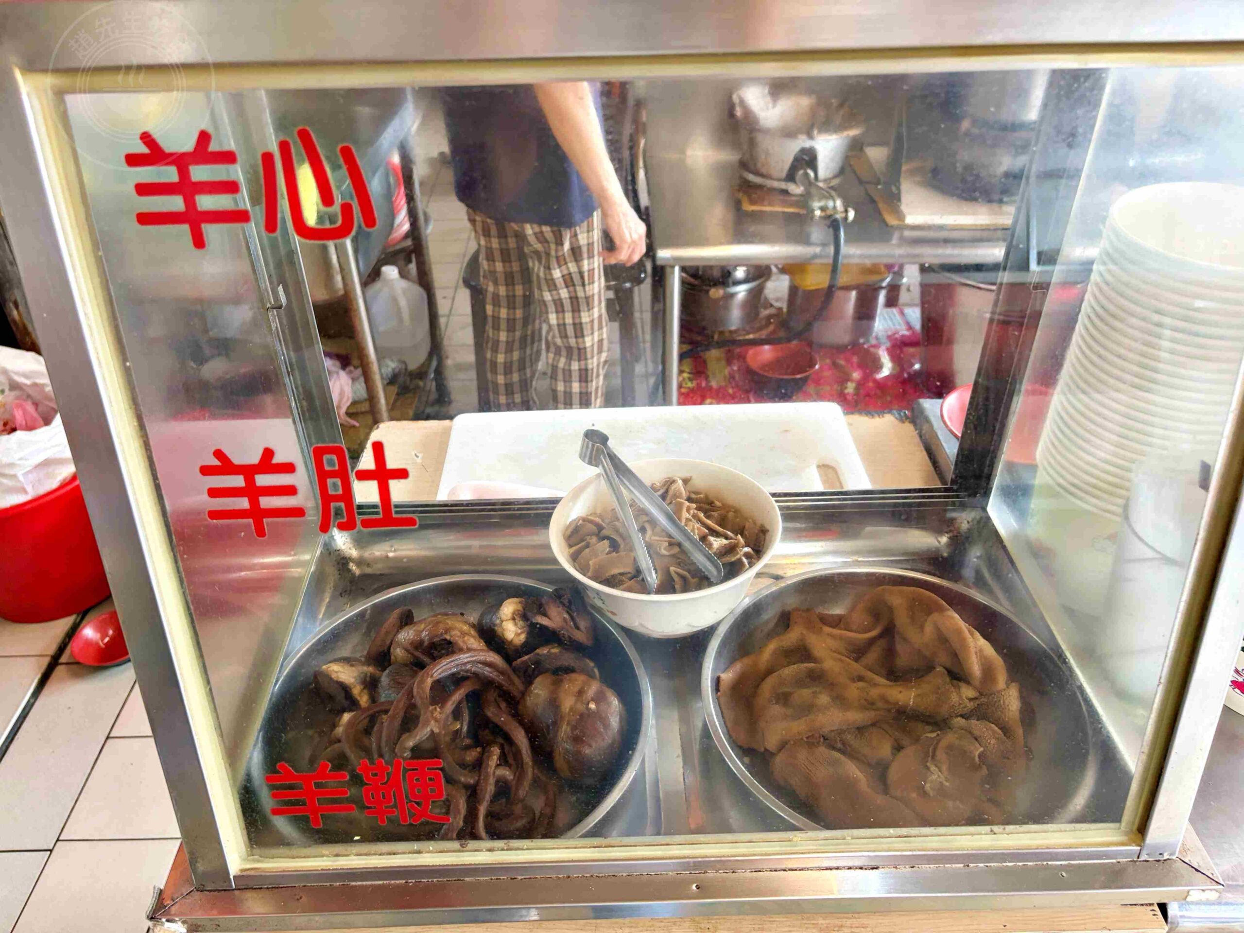 【林口美食】二省道晟鴻羊肉，湯頭甘甜無腥味可免費續湯推薦羊肉麵線、羊骨湯(菜單) @趙先生吃飯