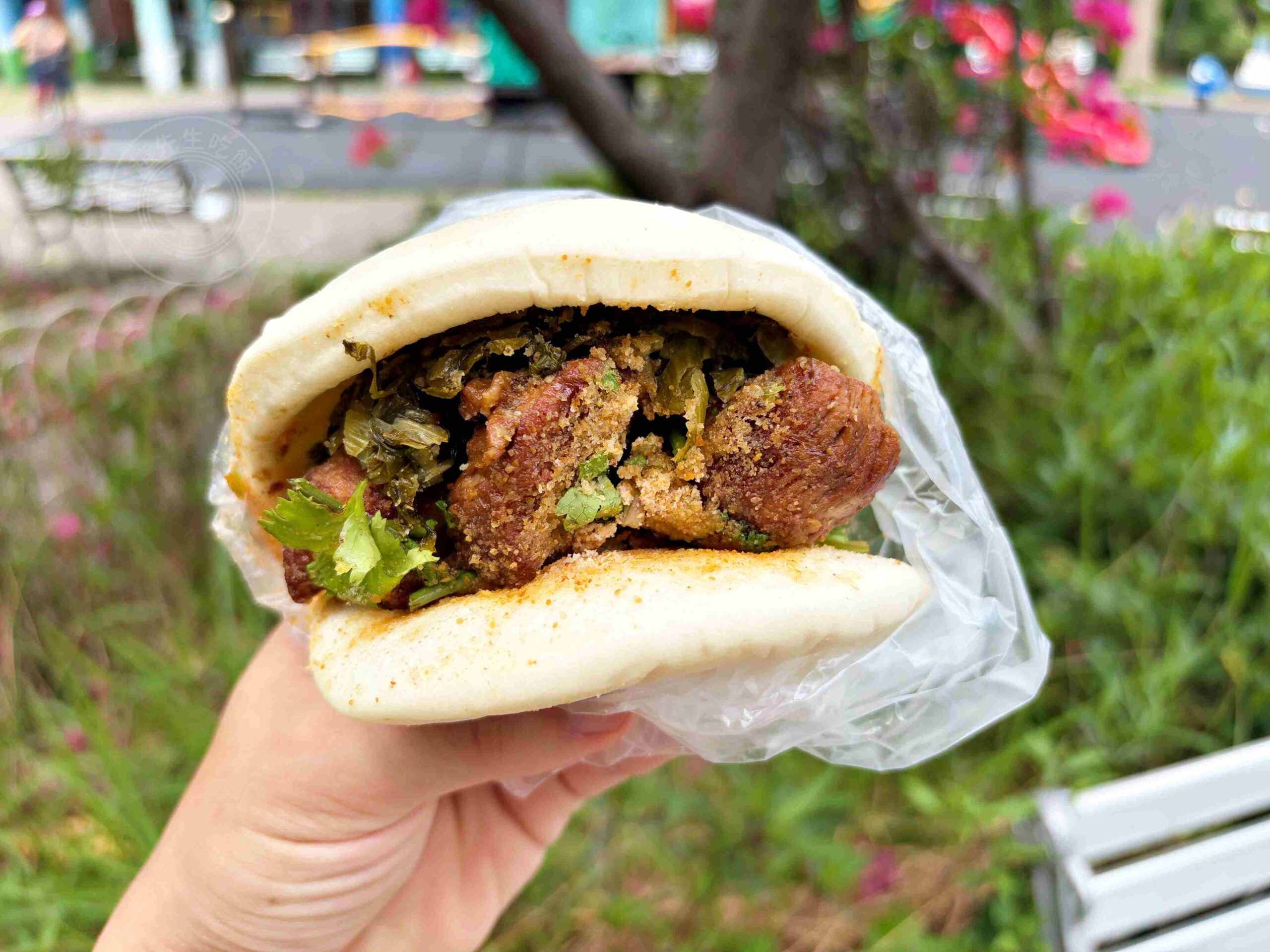 【三重美食】無名刈包，開賣三個小時就快賣完的500碗認證刈包，還可以選瘦肉或肥肉推薦(菜單) @趙先生吃飯