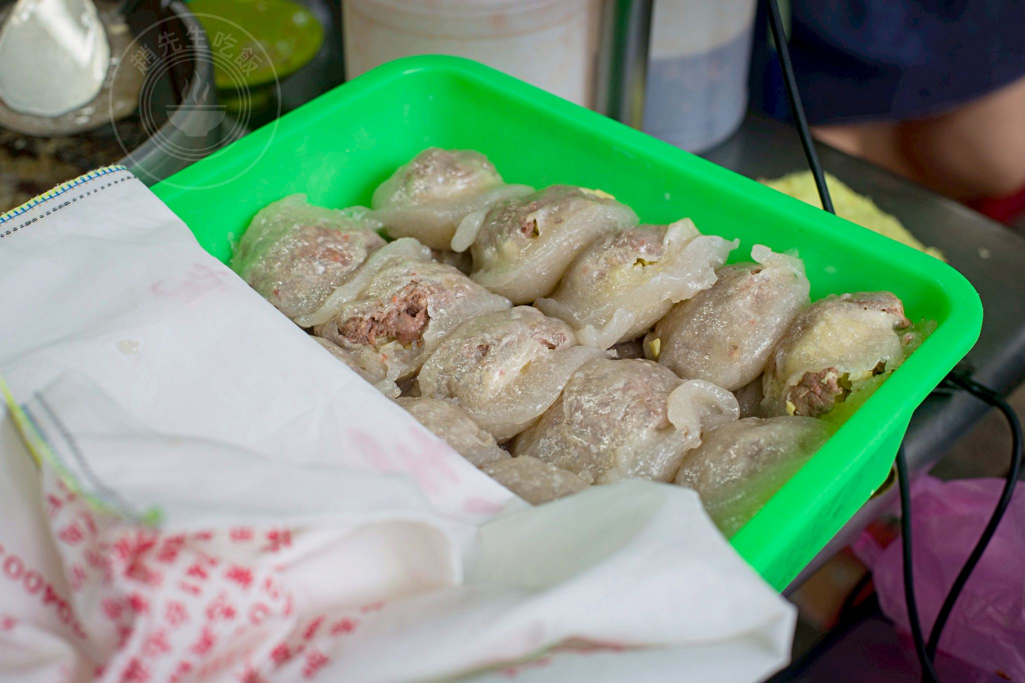 【三重美食】三重手工黑豬肉圓，只賣三天的50年傳奇老店，黑豬肉圓、四神湯、豬腸麵線推薦(菜單) @趙先生吃飯