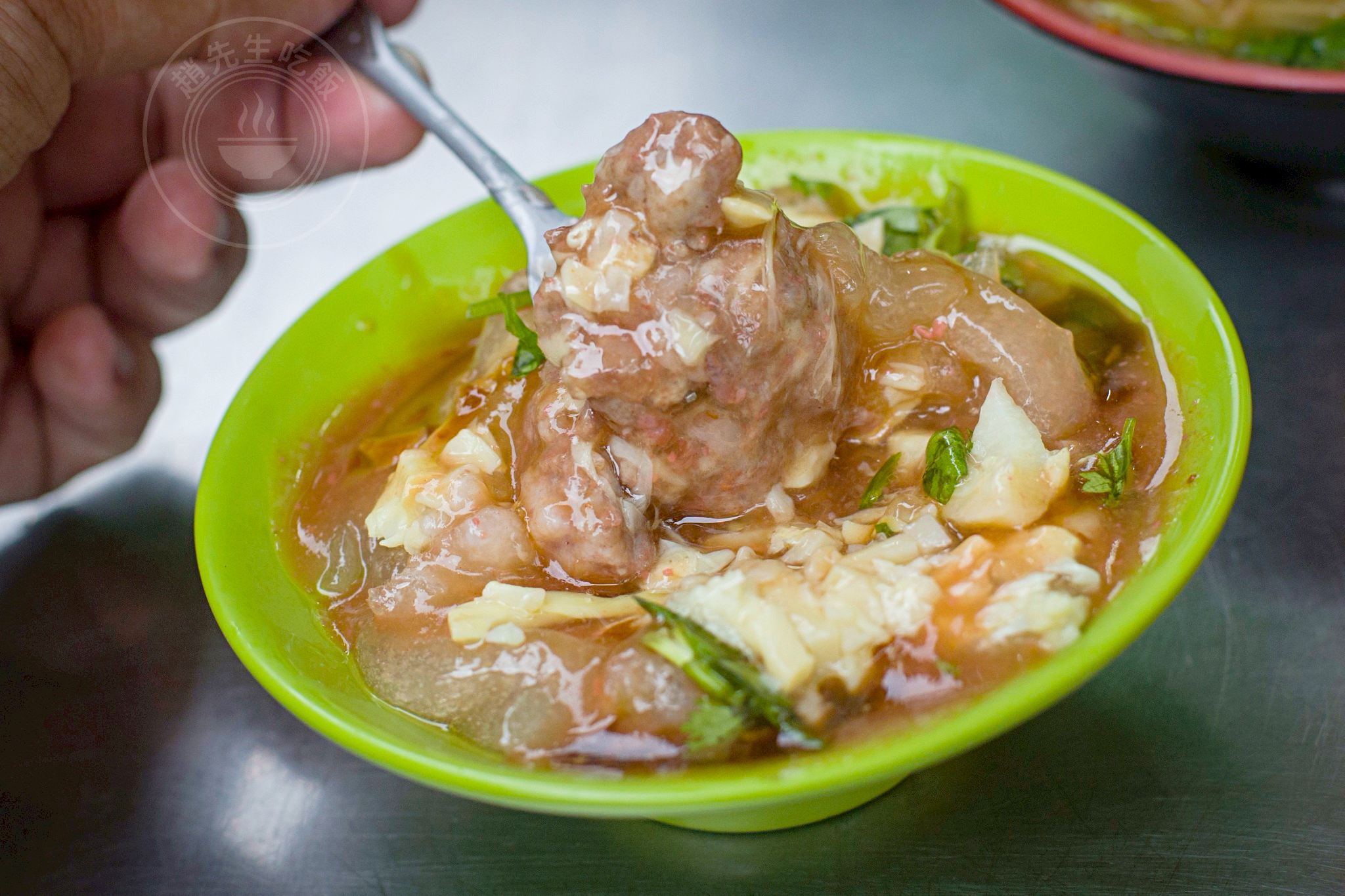 【三重美食】三重手工黑豬肉圓，只賣三天的50年傳奇老店，黑豬肉圓、四神湯、豬腸麵線推薦(菜單) @趙先生吃飯