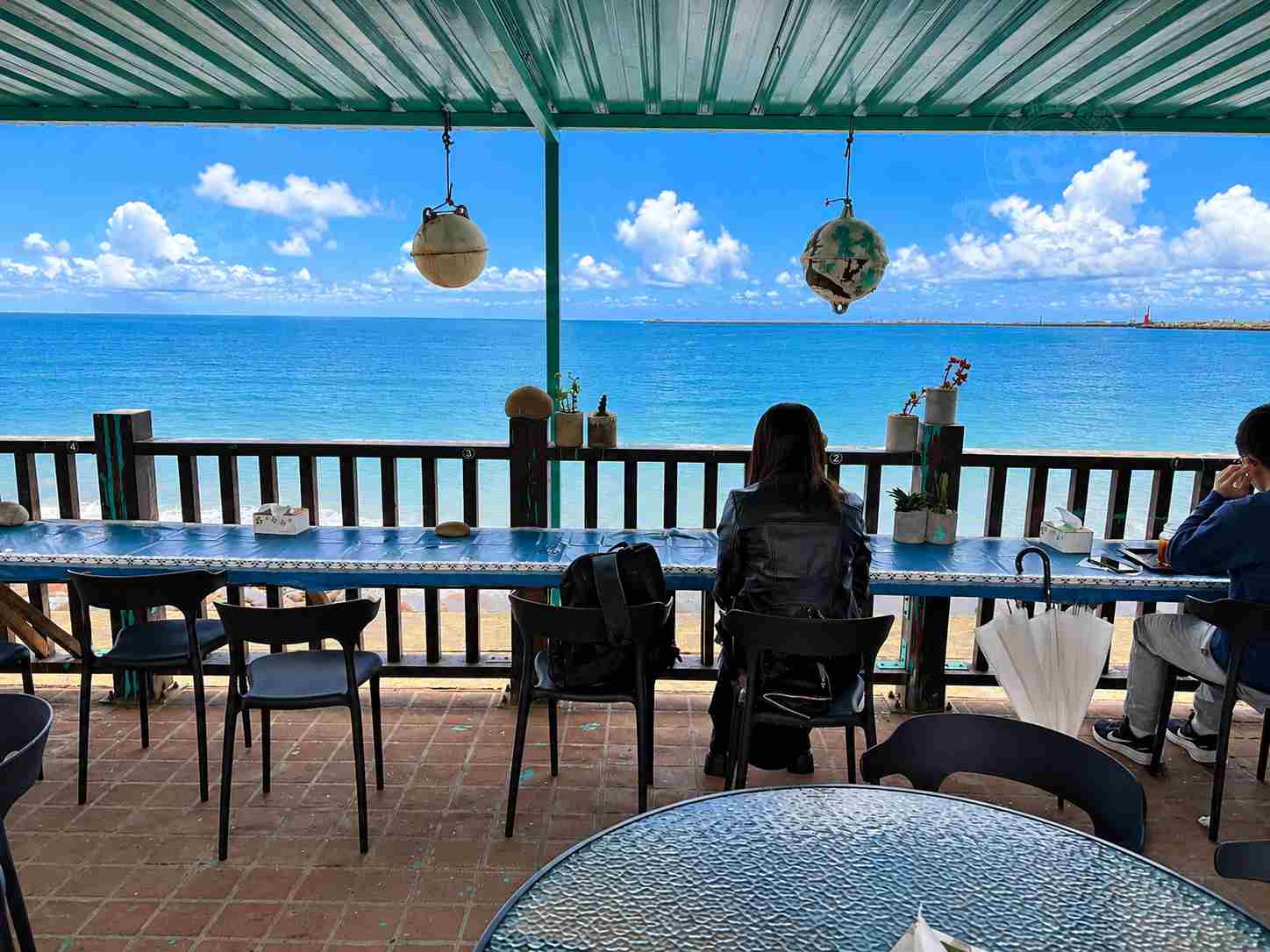 【林口美食】6115 Cafe，不用花大錢的超美海景，不限時咖啡廳推薦(菜單) @趙先生吃飯