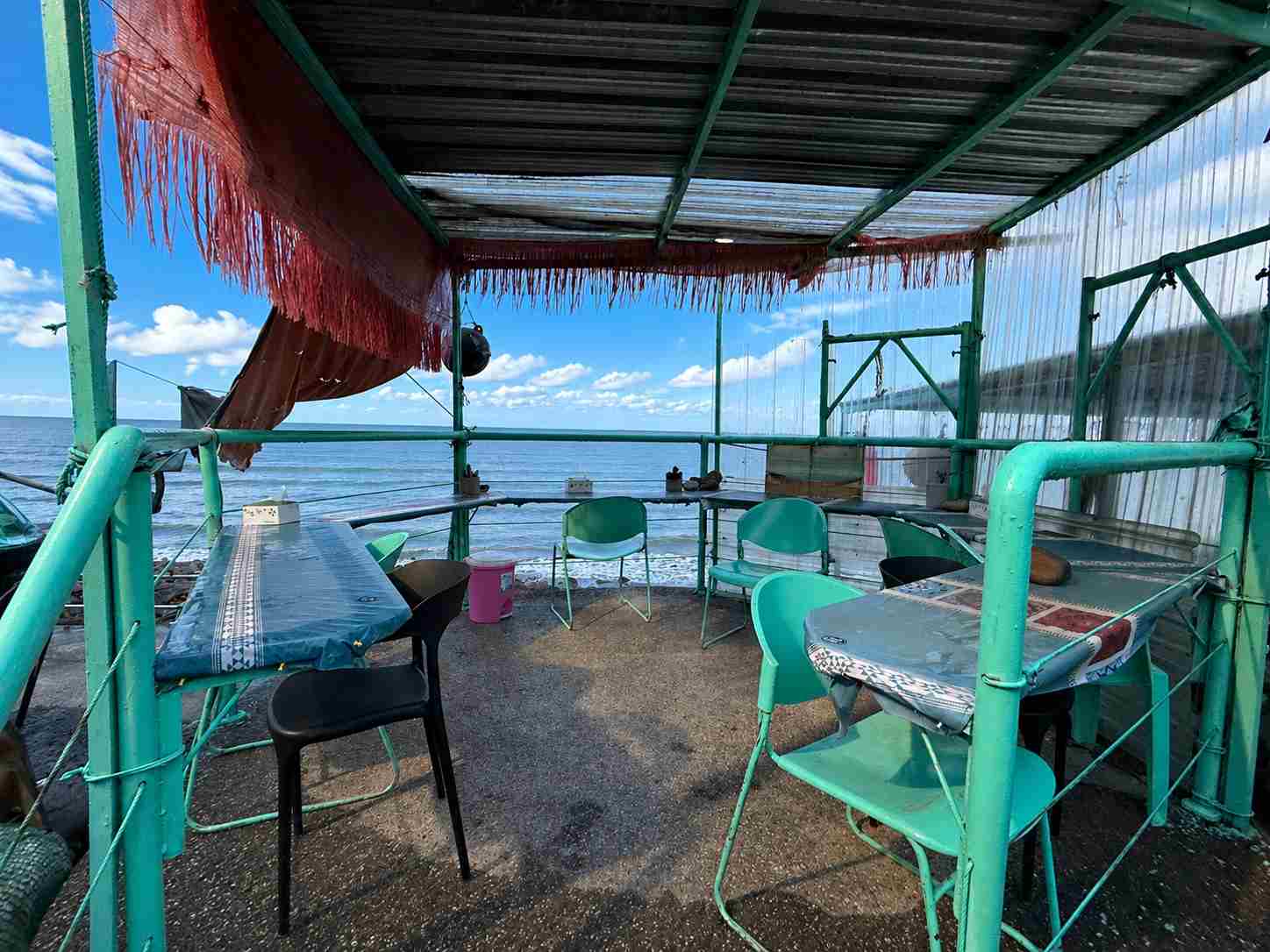 【林口美食】6115 Cafe，不用花大錢的超美海景，不限時咖啡廳推薦(菜單) @趙先生吃飯