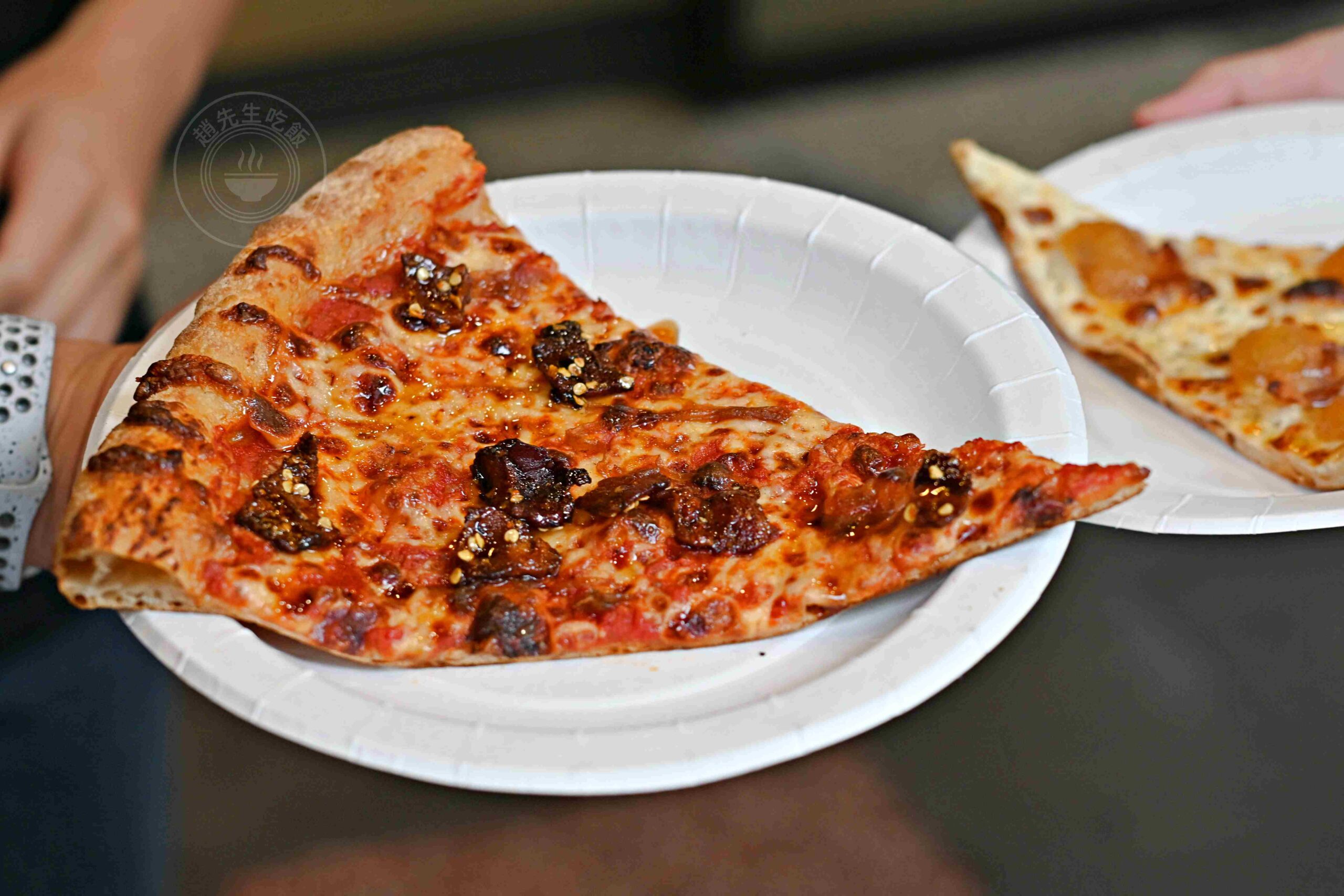 【天母美食】The Slice Shop 天母，道地紐約風味單片披薩，站食體驗推薦(菜單) @趙先生吃飯