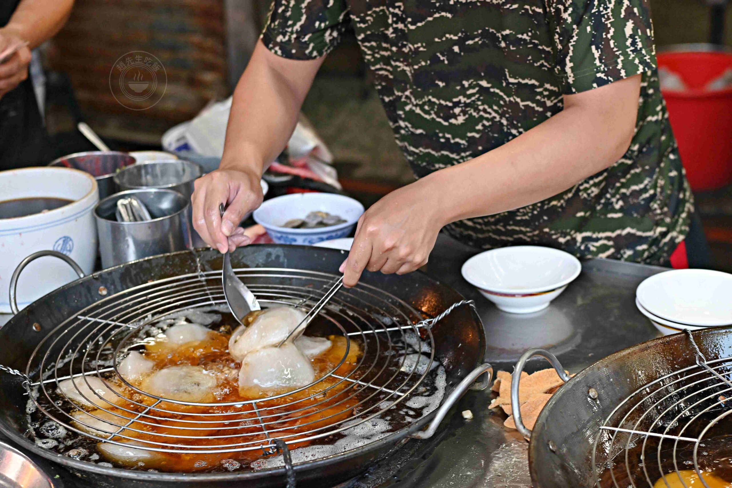 【鹿港美食】鹿港肉圓林，在地人私藏的祖傳三代低溫油泡老店推薦肉圓、丸仔湯(菜單) @趙先生吃飯
