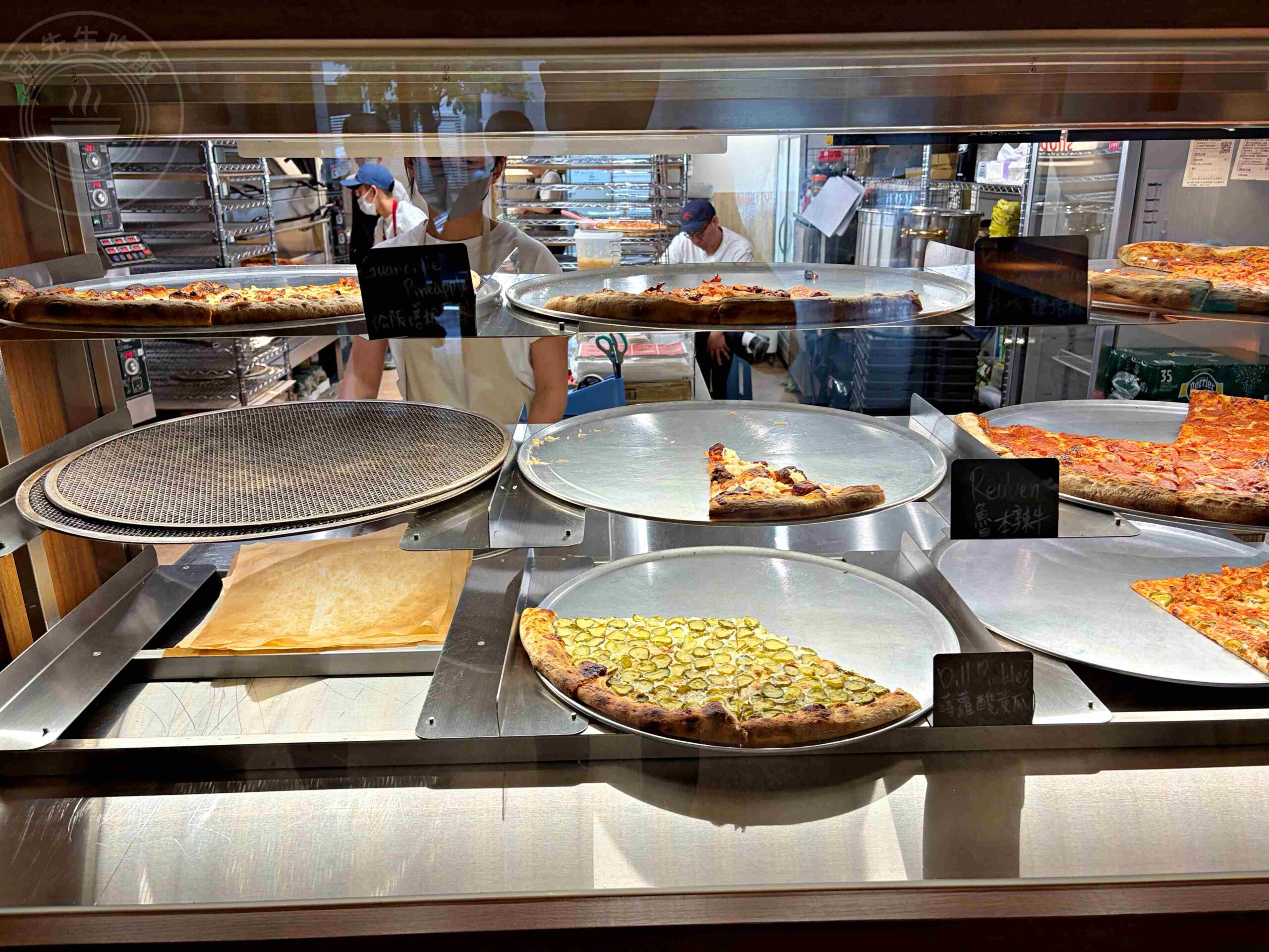 【天母美食】The Slice Shop 天母，道地紐約風味單片披薩，站食體驗推薦(菜單) @趙先生吃飯