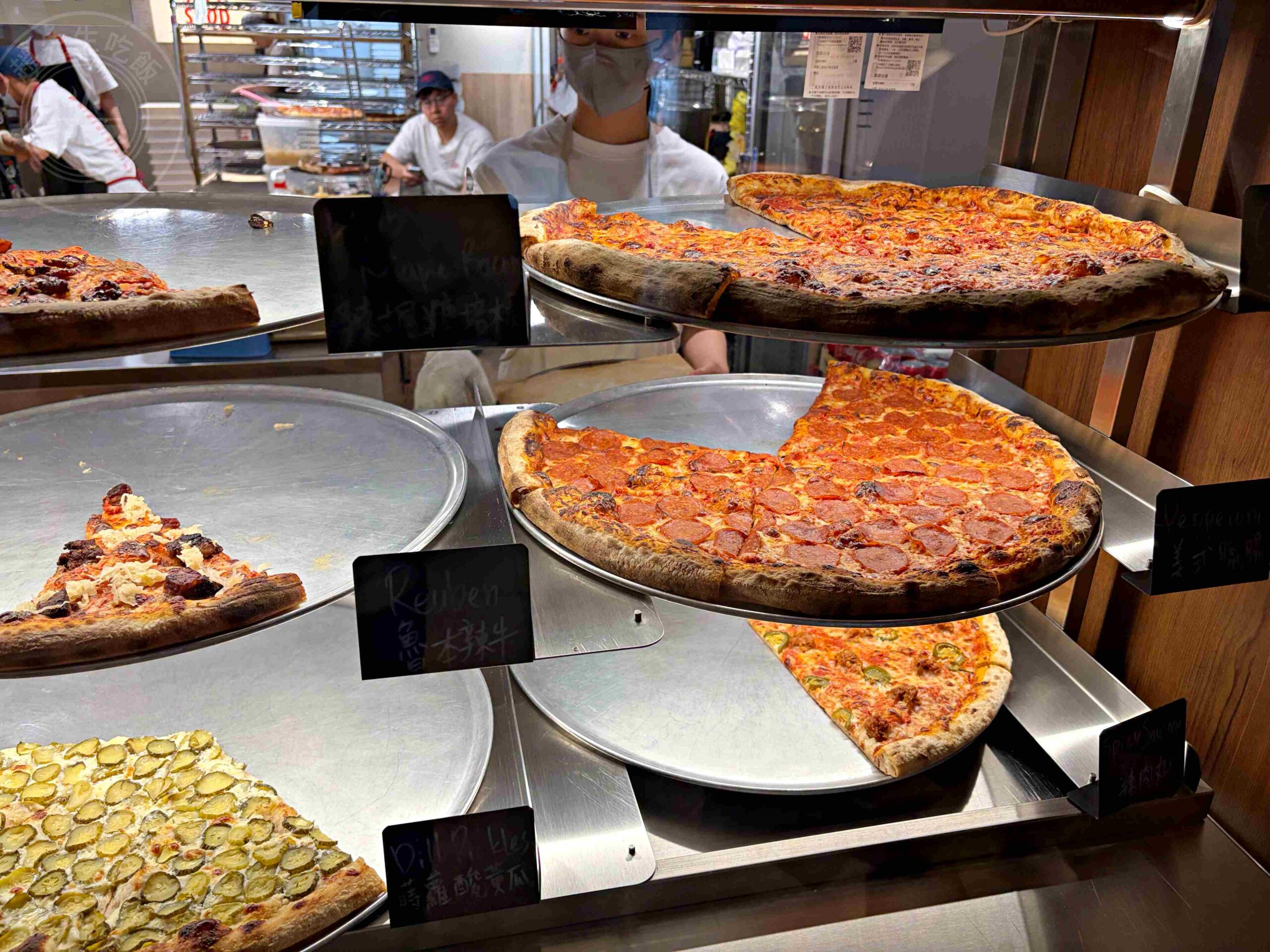【天母美食】The Slice Shop 天母，道地紐約風味單片披薩，站食體驗推薦(菜單) @趙先生吃飯