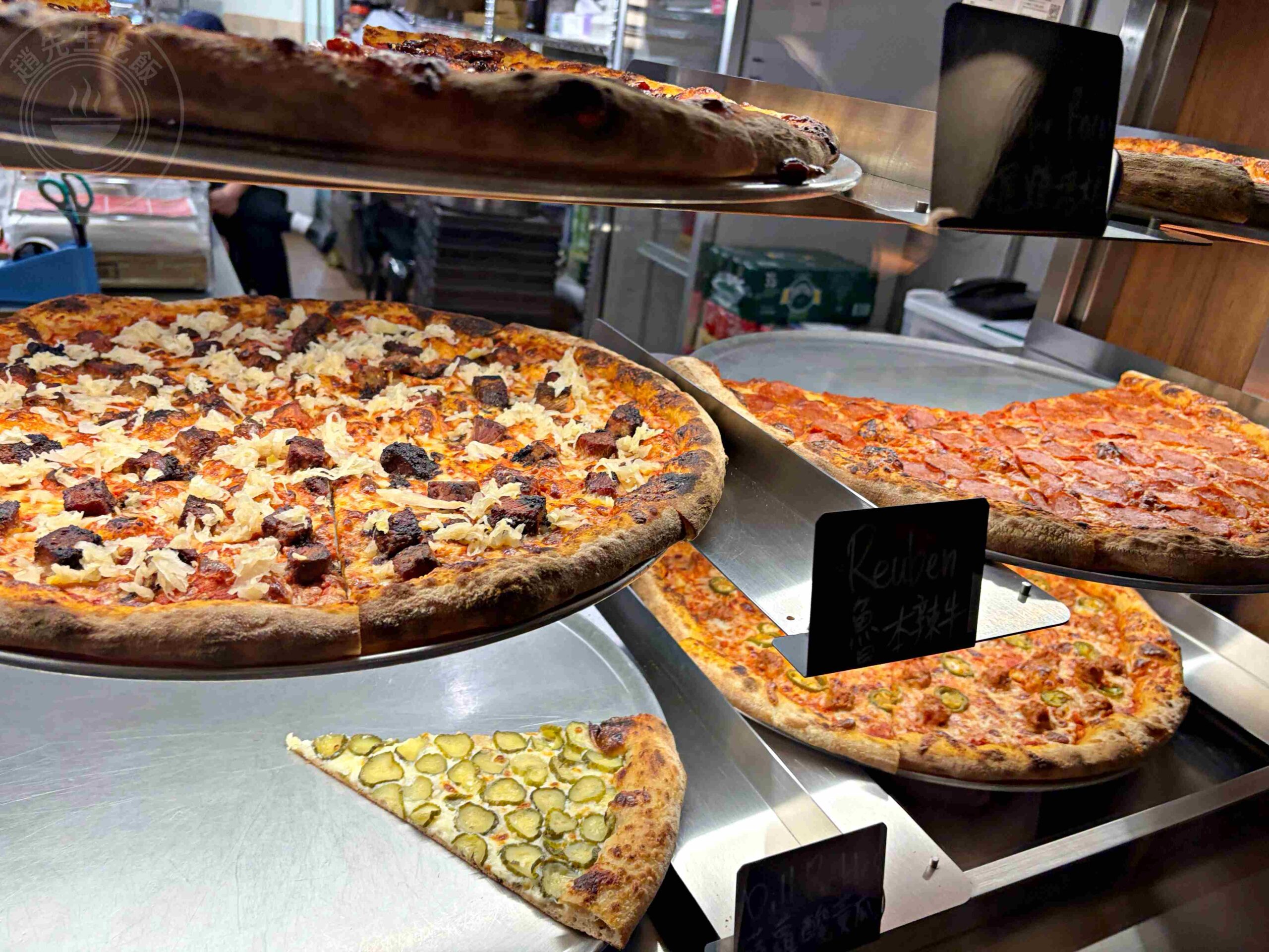 【天母美食】The Slice Shop 天母，道地紐約風味單片披薩，站食體驗推薦(菜單) @趙先生吃飯