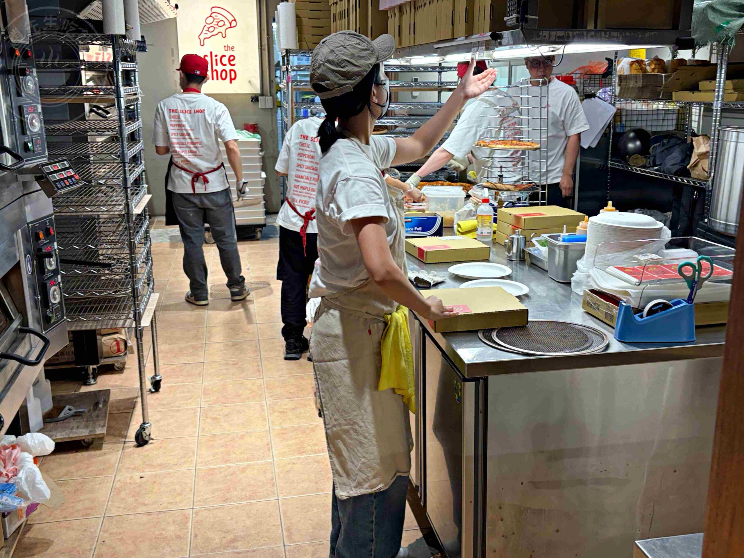 【天母美食】The Slice Shop 天母，道地紐約風味單片披薩，站食體驗推薦(菜單) @趙先生吃飯