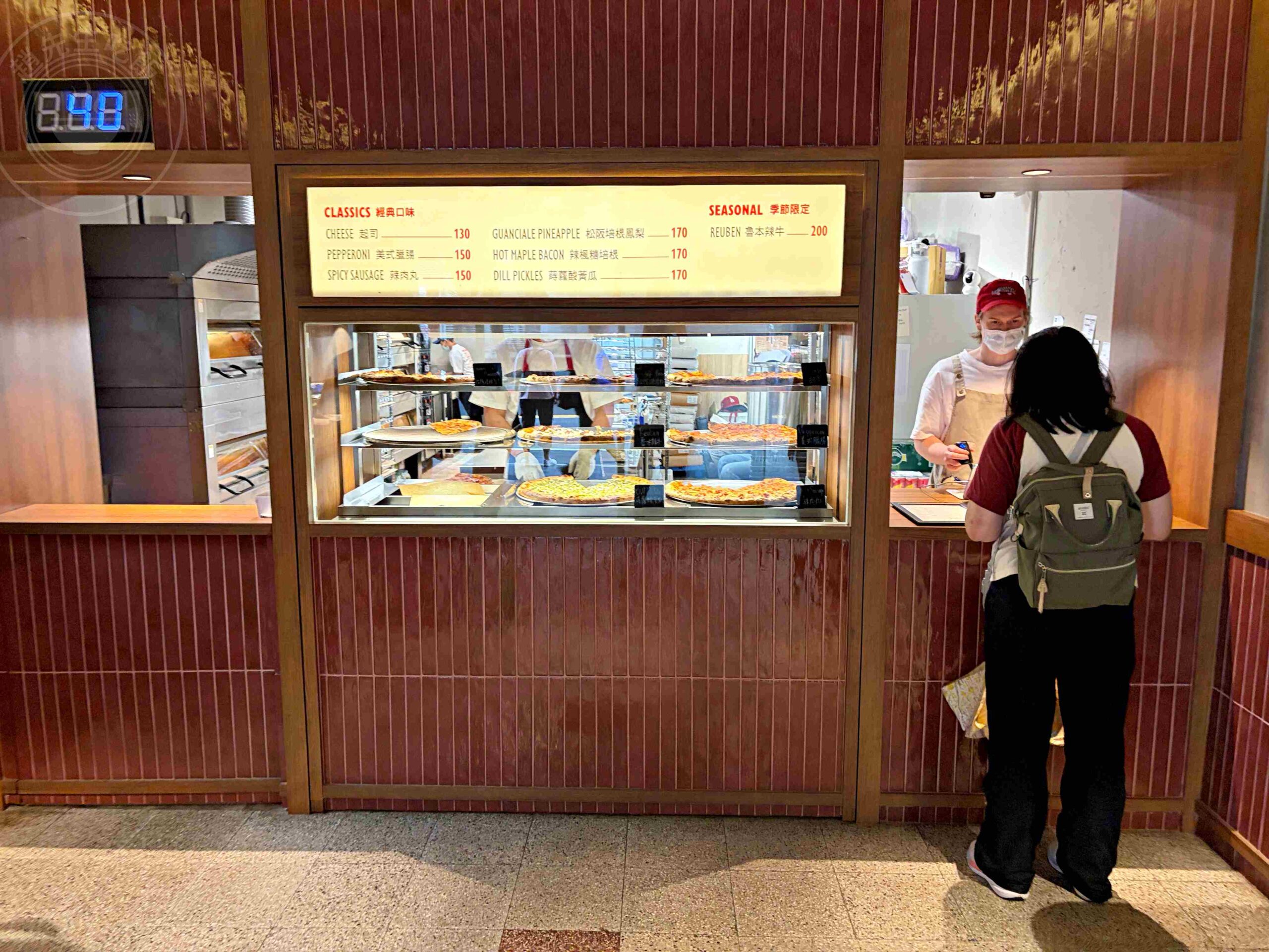 【天母美食】The Slice Shop 天母，道地紐約風味單片披薩，站食體驗推薦(菜單) @趙先生吃飯