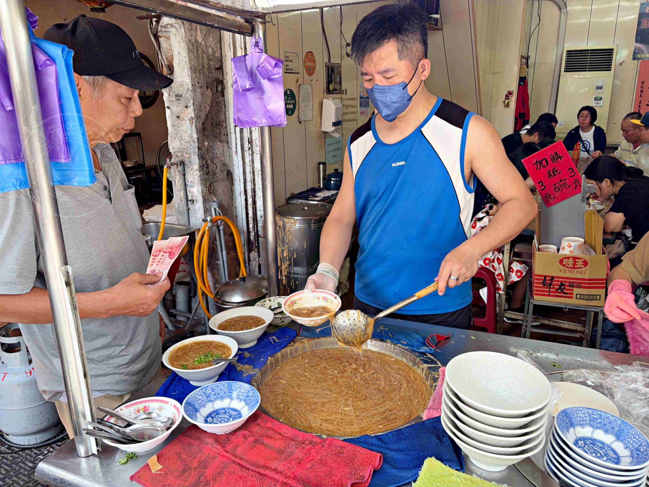 【彰化鹿港美食】蚯蚓龍山麵線糊，第一市場旁500碗麵線老店推薦(菜單) @趙先生吃飯