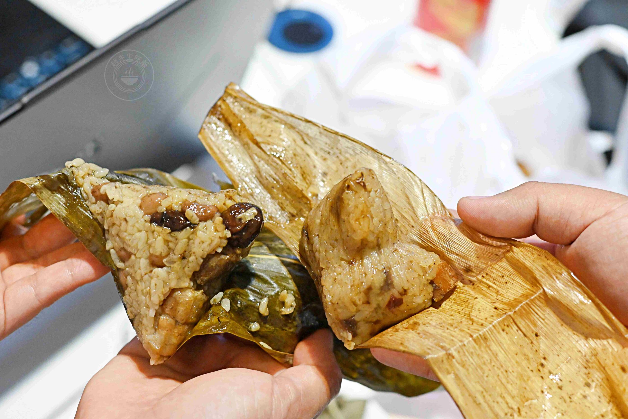【石門美食】俞家肉粽，24小時肉粽名店，推薦必吃15元肉粽與獨門燒酒螺(菜單) @趙先生吃飯