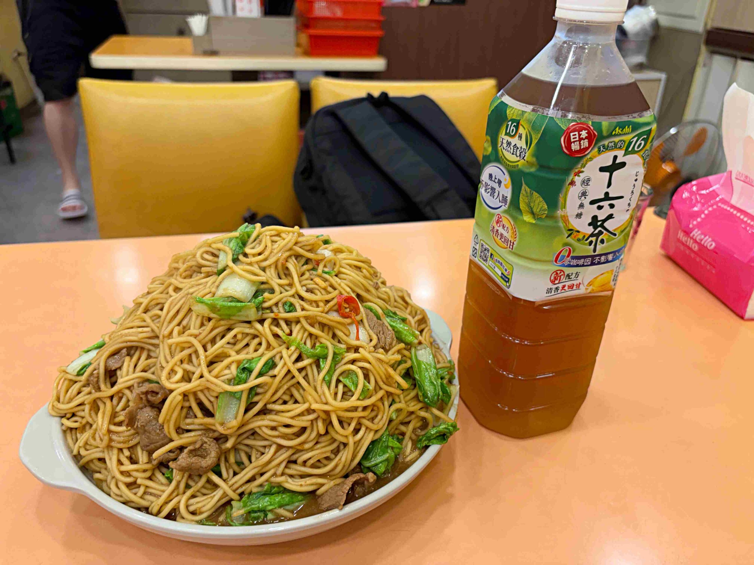 【台北中山區美食】新東羊 羊肉料理專專賣店，巨無霸大份量羊肉炒麵100元，湯喝到飽推薦(菜單) @趙先生吃飯