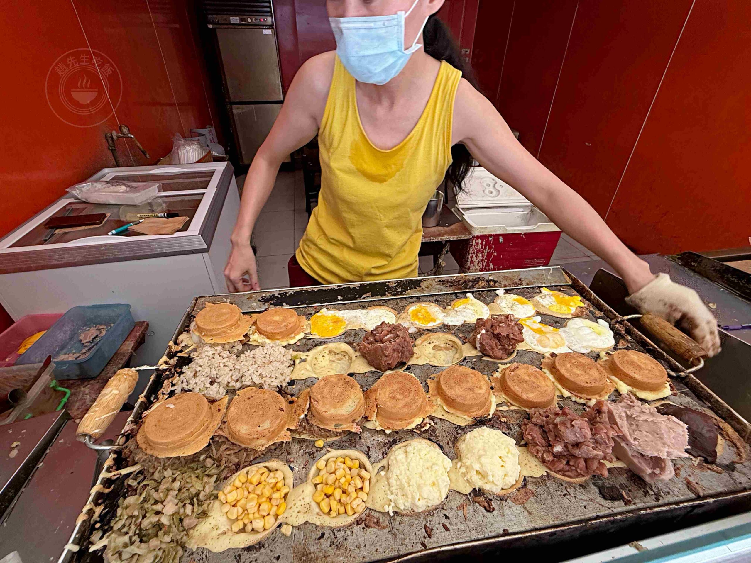 大姐15元超巨大車輪餅,吃得完都是大胃王,料爆多,大姐堅持不漲價 @趙先生吃飯 大姐15元超巨大車輪餅,吃得完都是大胃王,料爆多,大姐堅持不漲價 @趙先生吃飯