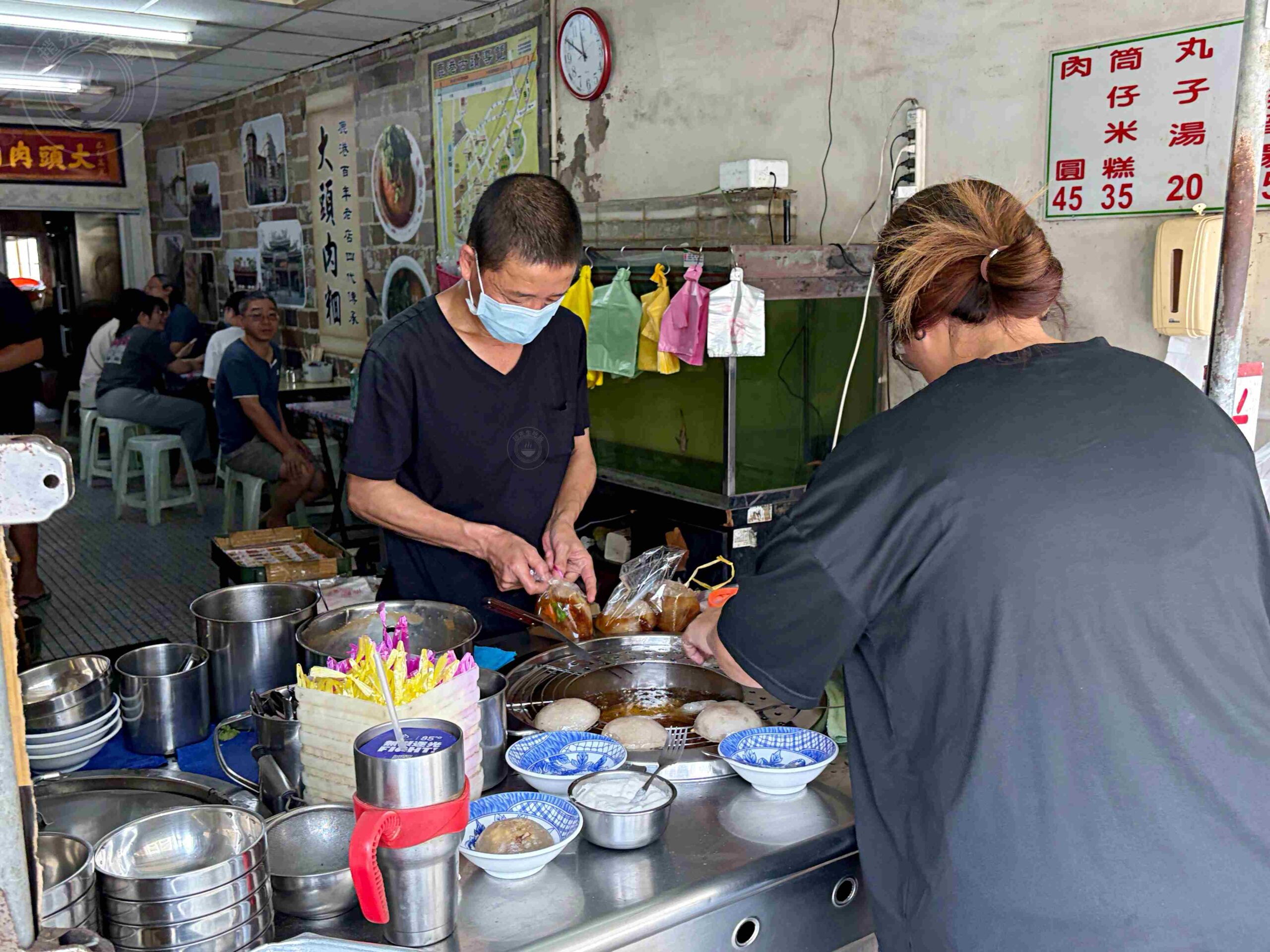 【彰化美食】大頭肉圓，鹿港人私藏的百年老店，推薦必點限量筒仔米糕與肉圓(菜單) @趙先生吃飯