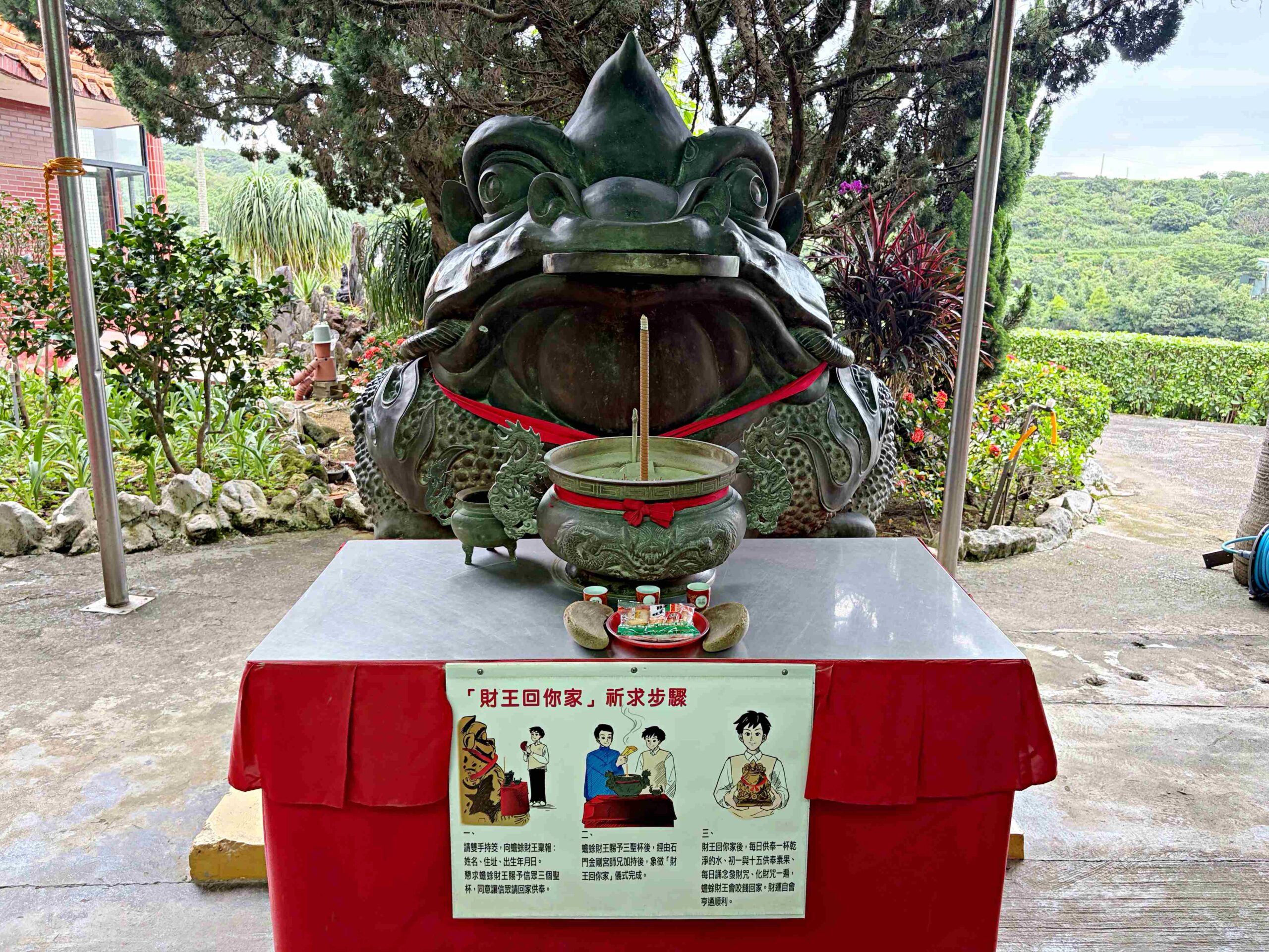 【新北石門景點】金剛宮四面佛，兩千尊佛像超壯觀，還有地獄天堂通道跟巨大臥佛推薦 @趙先生吃飯