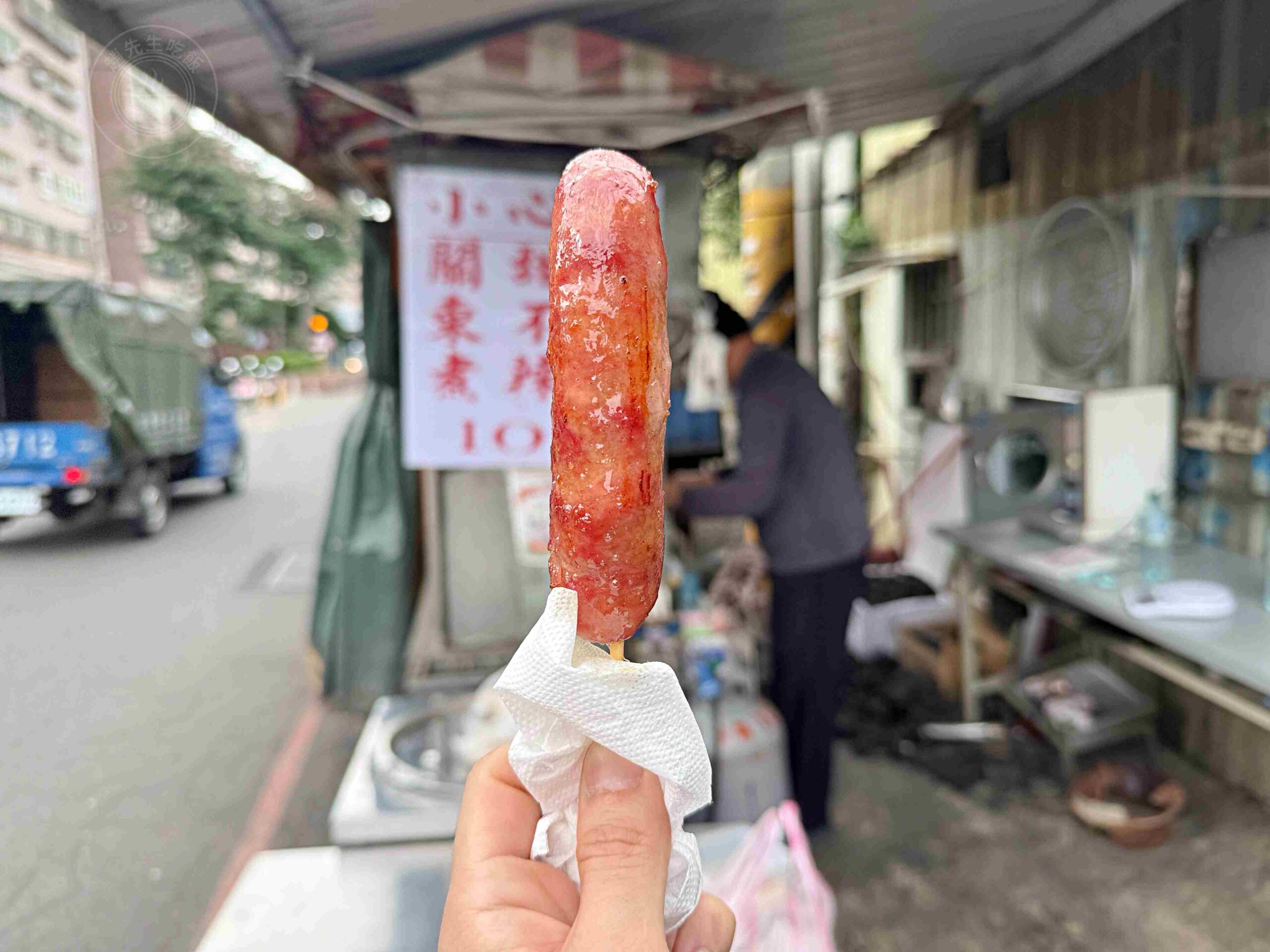 【蘆洲美食】52香腸攤，30年純老味道便宜好吃香腸，帶有淡淡酒香與迷人炭香推薦(菜單) @趙先生吃飯