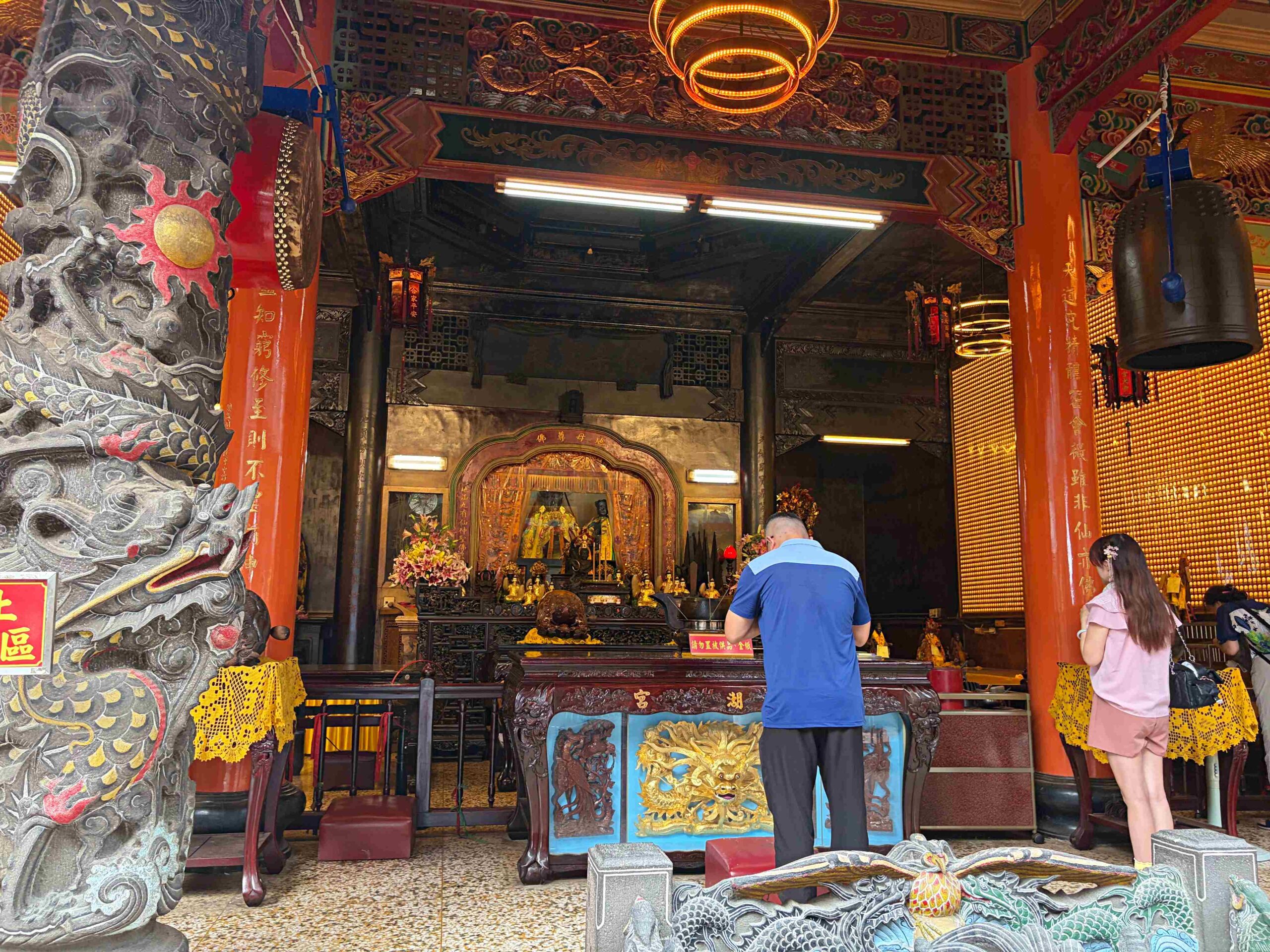 【南投景點】寶湖宮天地堂地母廟，震撼連綿閣樓、古代宮廷風建築壯觀推薦 @趙先生吃飯