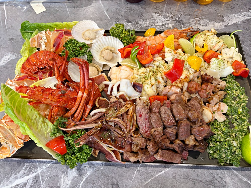 受保護的內容: 【台中美食】阿布潘水產，百坪台版築地市場，活體海鮮、生魚片、肉品推薦 @趙先生吃飯